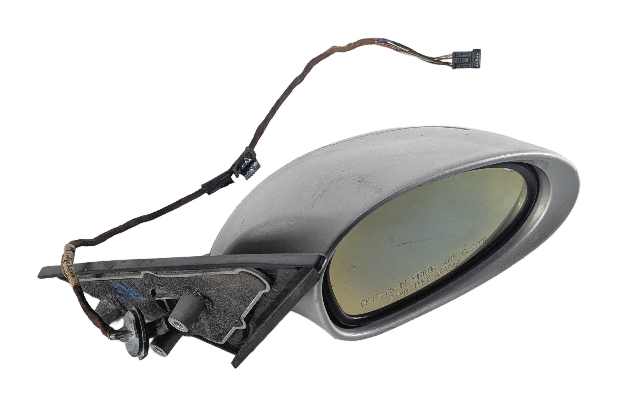 2003-2008 BMW Z4 (E85) RIGHT FRONT HEATED AUTODIM DOOR MIRROR (Silver) — exact item pictured