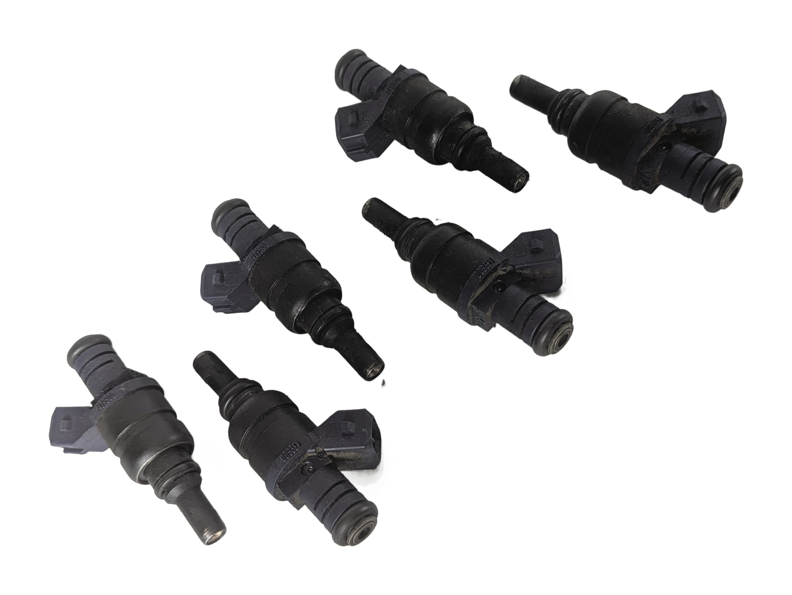 99-06 BMW X3 Z4 Z3 325i 328i 525i 528i (E46 E60 E83 E85) M54 FUEL INJECTOR SET/6 — exact item pictured