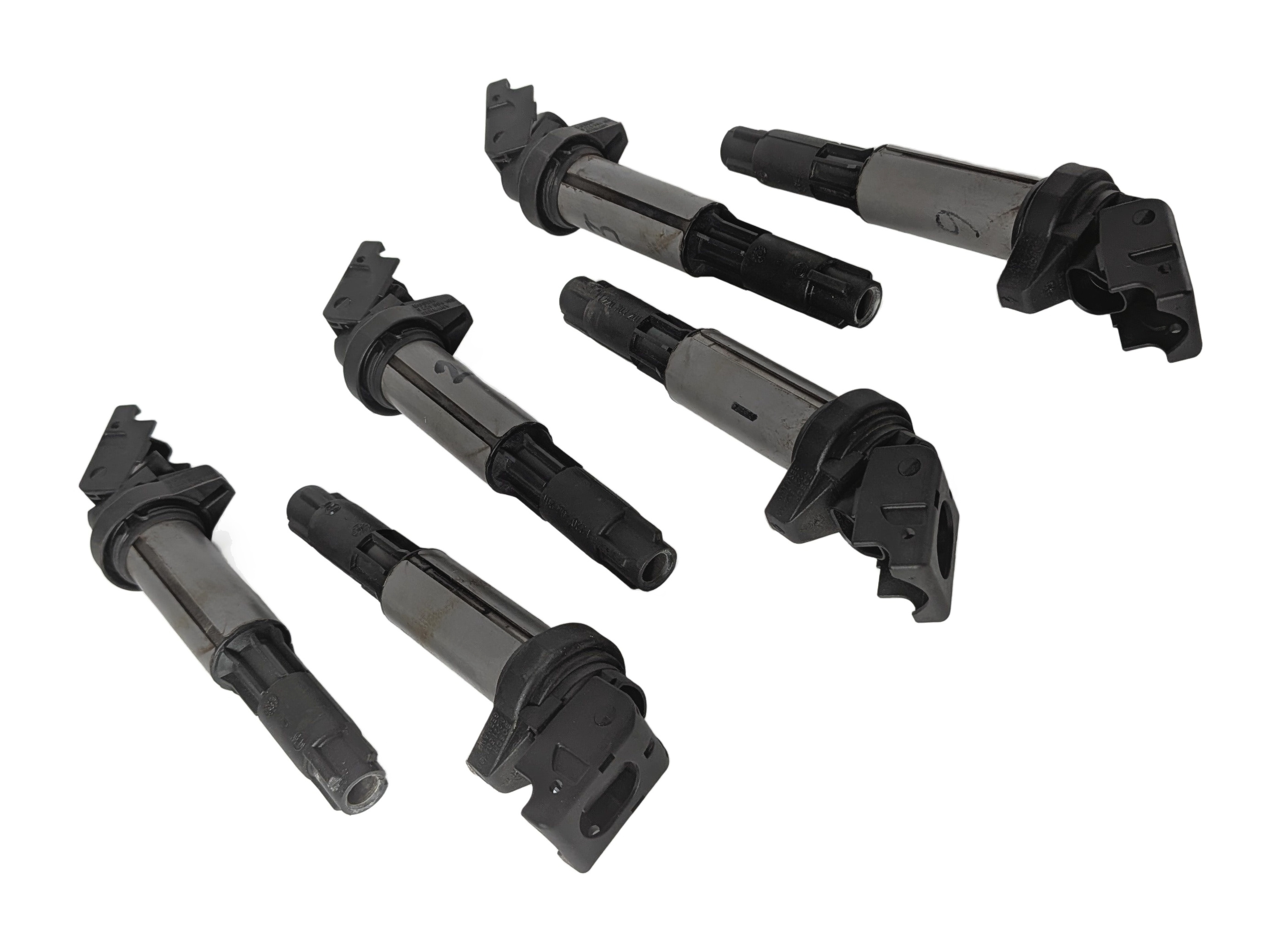 2001-2016 BMW E71 E90 E60 E66 E38 E65 E70 E46 F02 F01 F10 IGNITION COIL SET 6 — exact item pictured