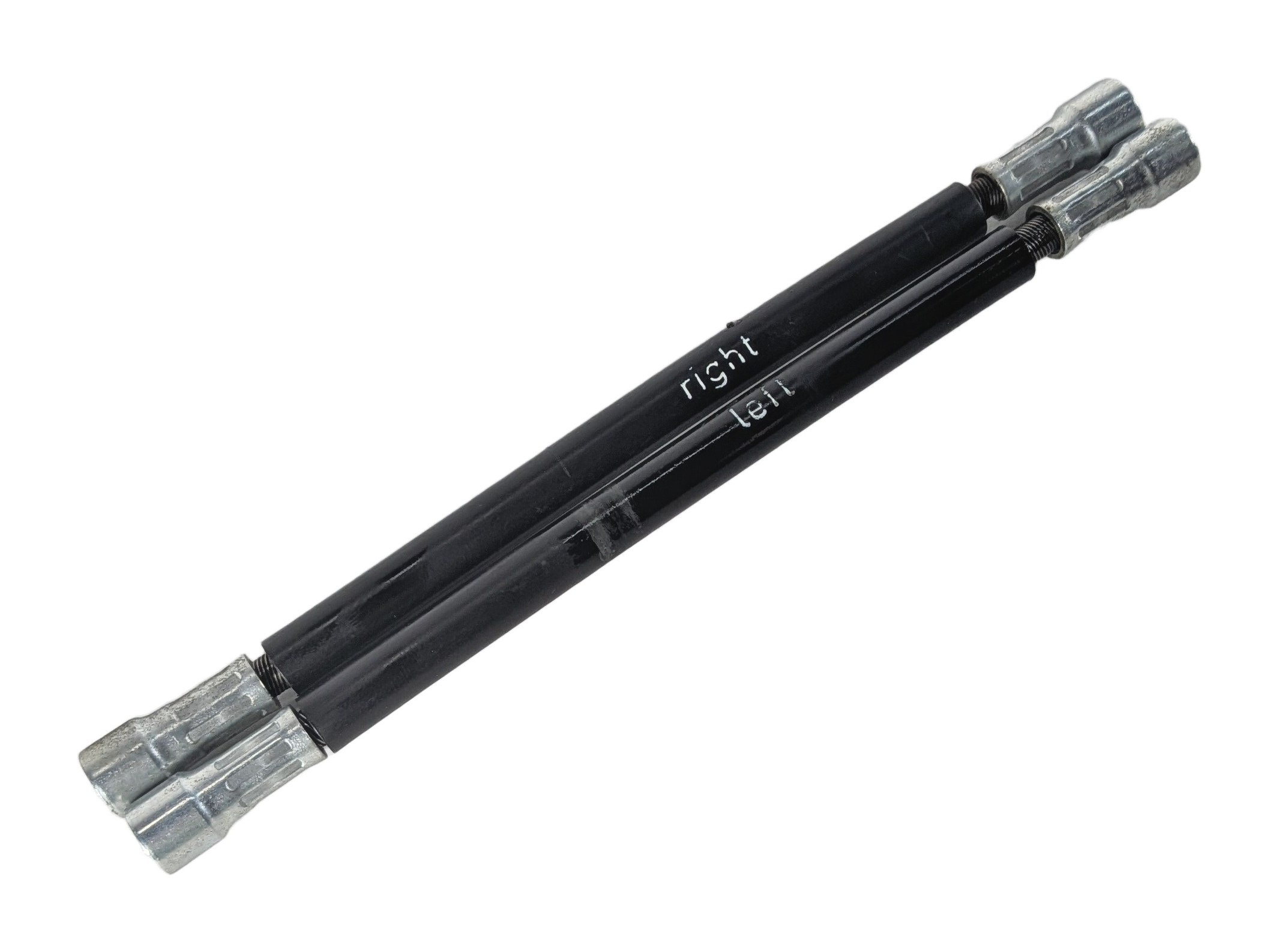 2005 BMW Z4 (E85) CONVERTIBLE TOP LEFT/RIGHT LATCH MOTOR FLEX DRIVE SHAFT SET/2 — exact item pictured