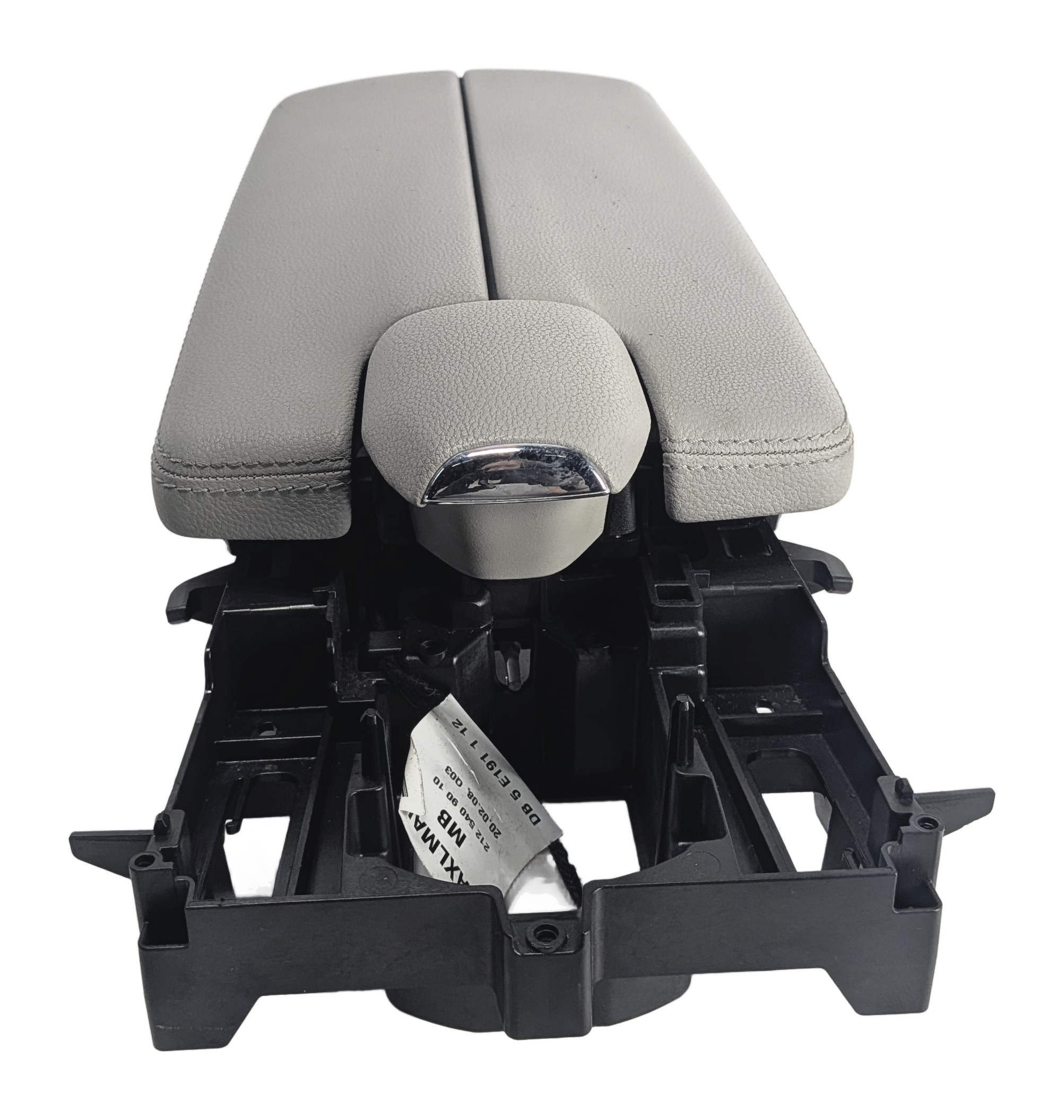 2010-2011 MERCEDES E350 E550 (W212) CENTER CONSOLE COMPARTMENT ARM REST (Gray) — exact item pictured