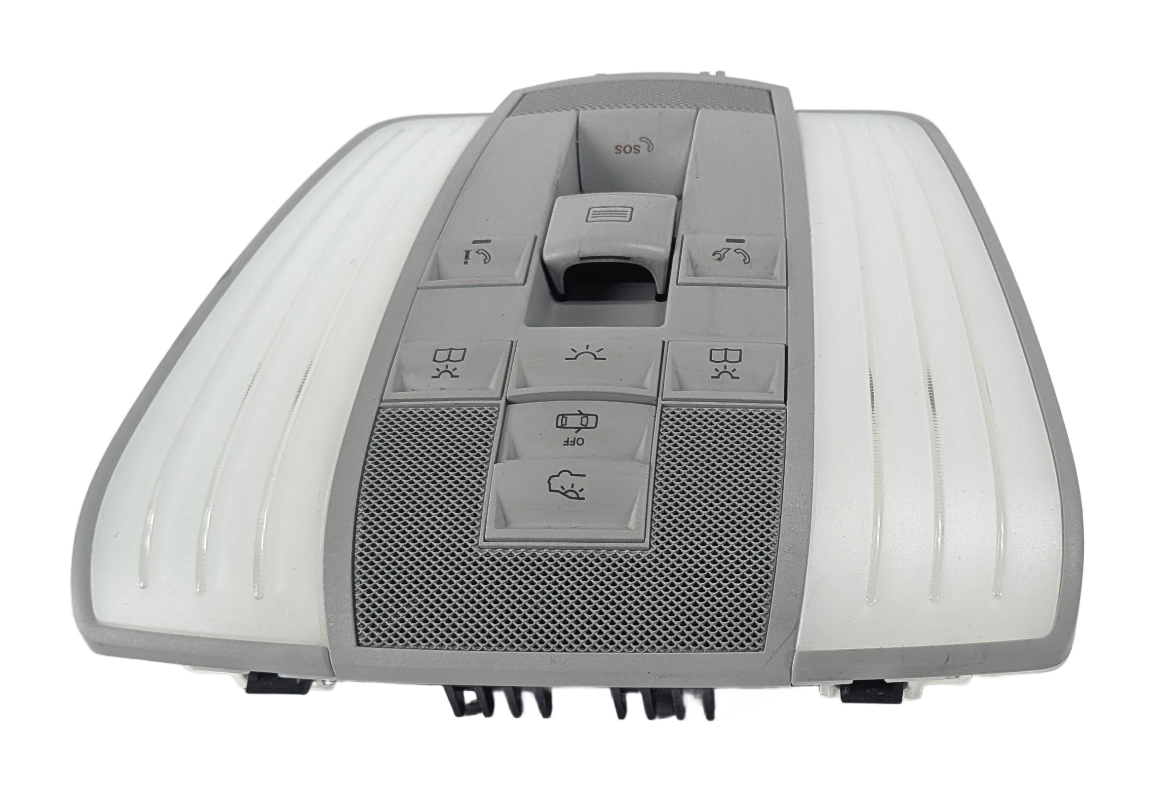 2010-2013 MERCEDES E350 E550 (W212) OVERHEAD CONSOLE DOME LIGHT SUNROOF (Gray) — exact item pictured