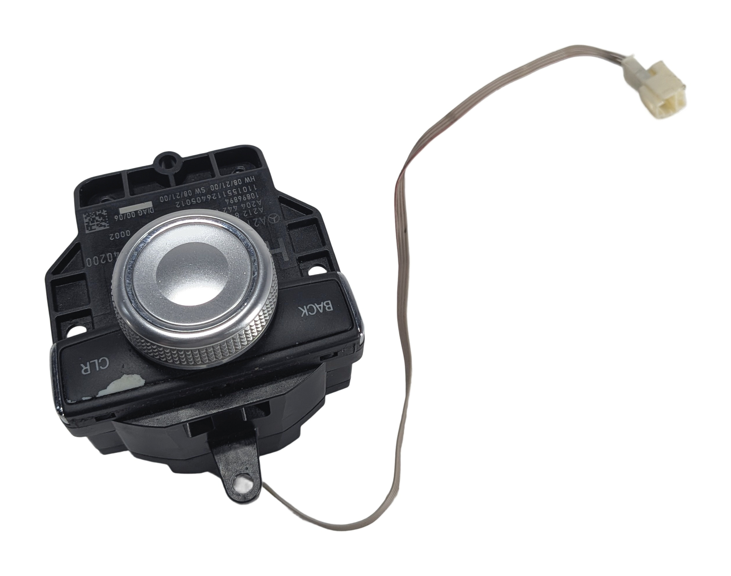 2010 MERCEDES E350 (W212) FRONT CENTER CONSOLE MEDIA COMAND CONTROL DIAL KNOB — exact item pictured