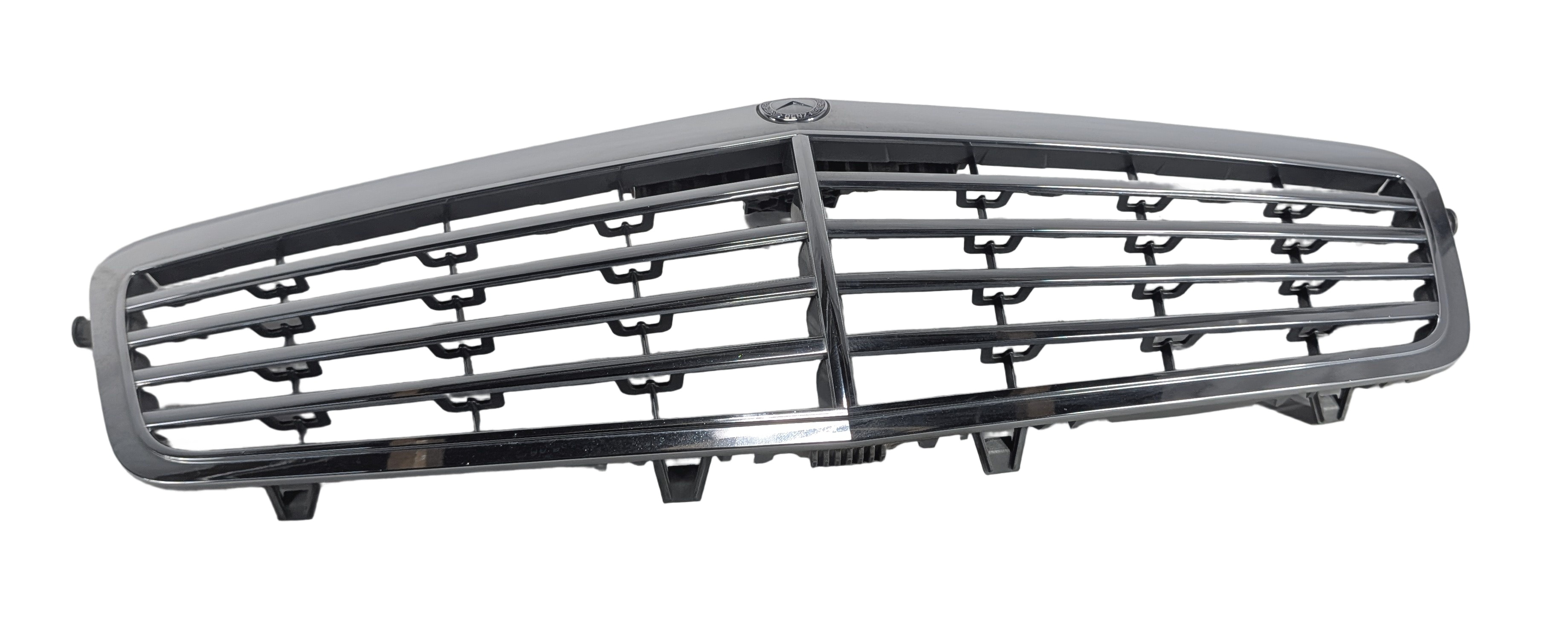 2010-2013 MERCEDES E300 E350 E400 E550 E63 AMG (W212) FRONT UPPER HOOD GRILLE — exact item pictured