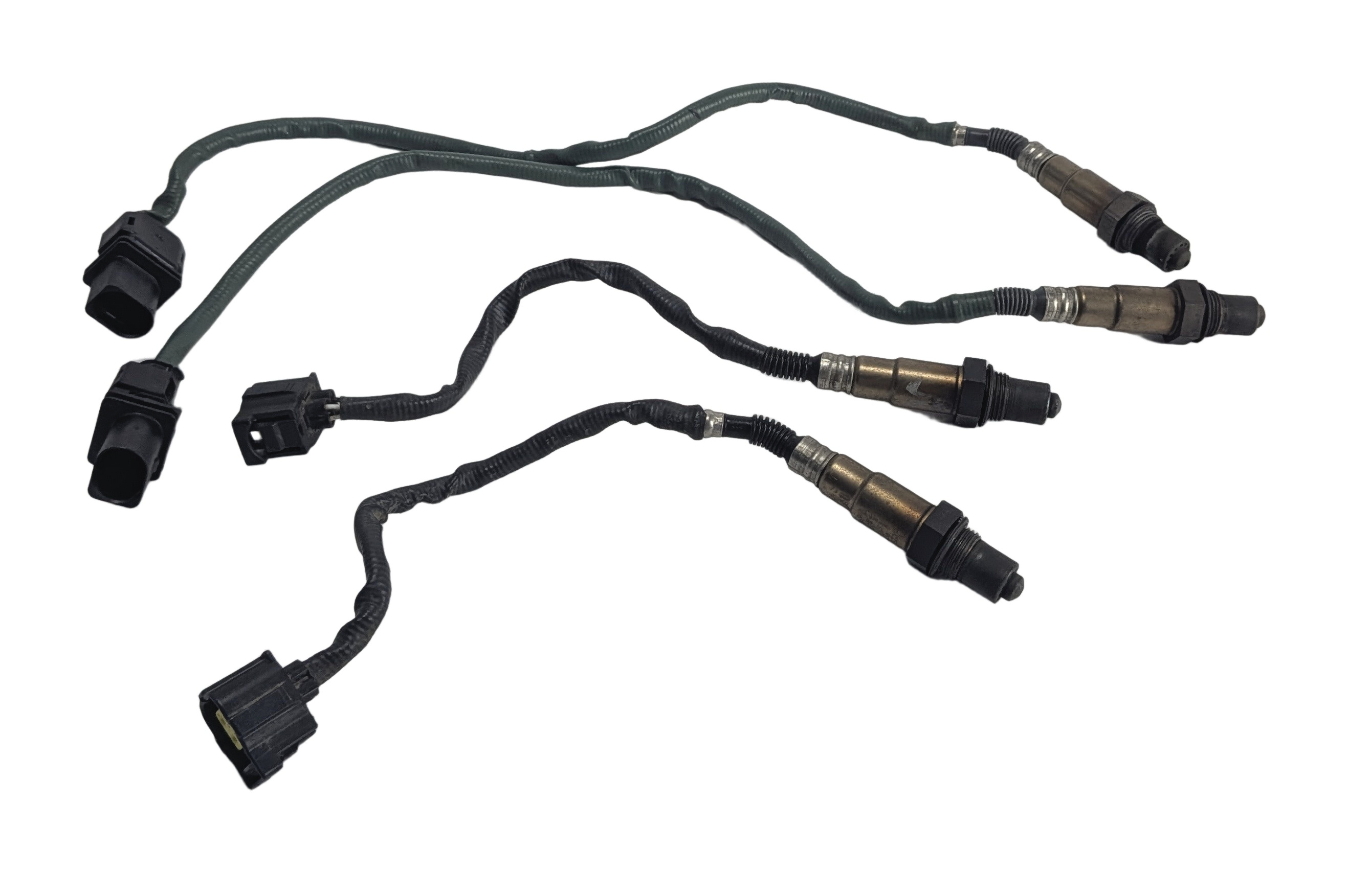 2010 MERCEDES E350 (W212) 3.5L (272.980) ENGINE OXYGEN O2 LAMBDA SENSOR SET/4 — exact item pictured