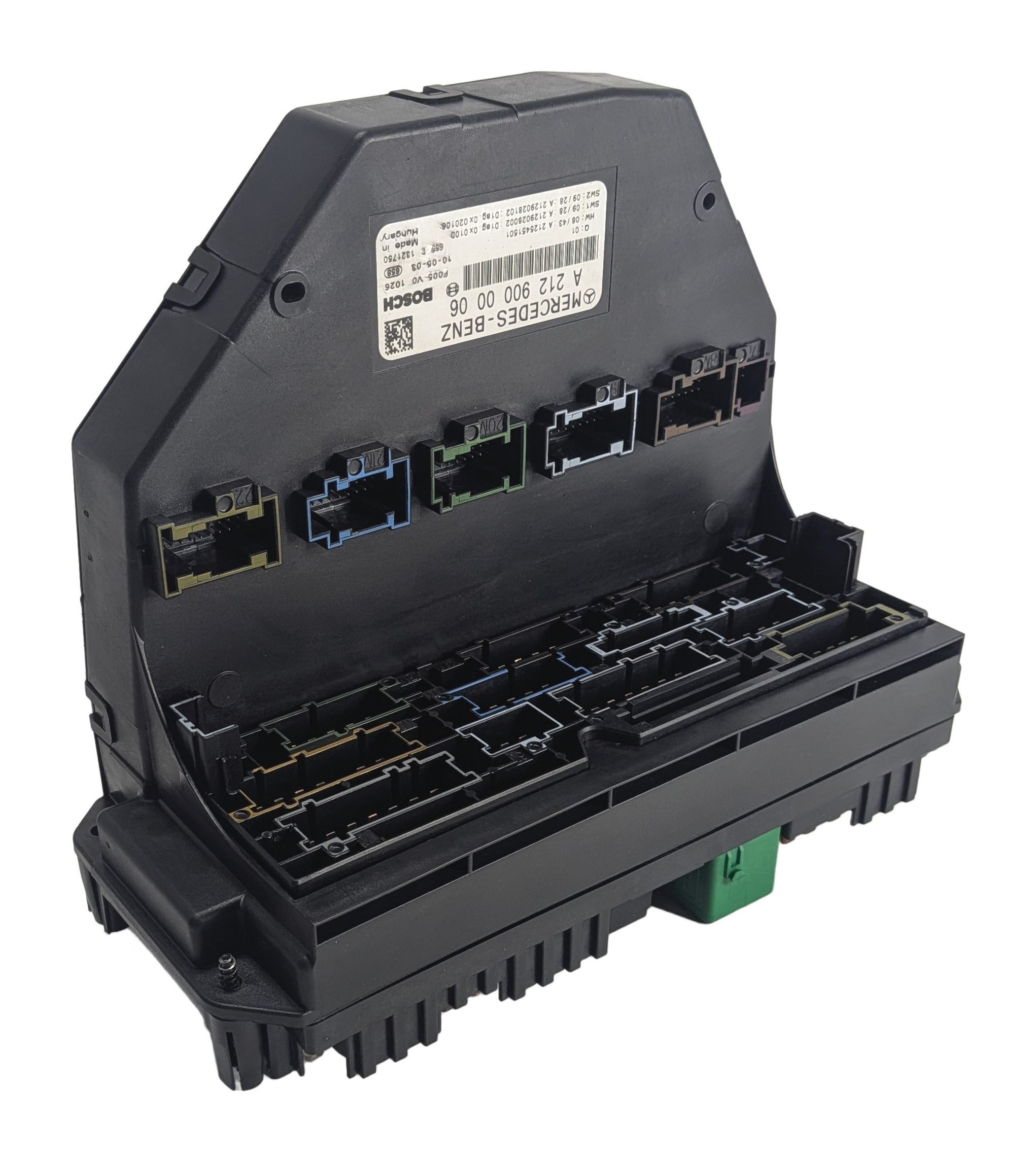 2010 MERCEDES E350 W212 3.5L FRONT SIGNAL ACQUISITION SAM MODULE FUSE BOX RELAY — exact item pictured