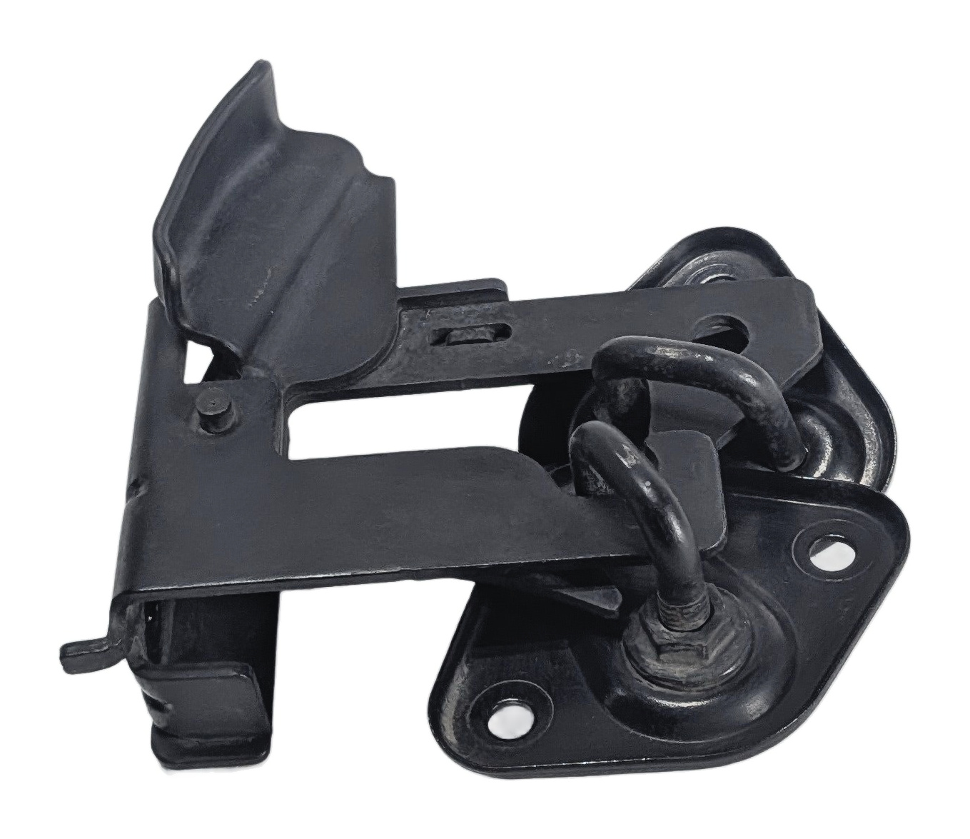 2010 MERCEDES E350 (W212) FRONT HOOD LID SAFETY CATCH LOCK LATCH STRIKER SET/3 — exact item pictured