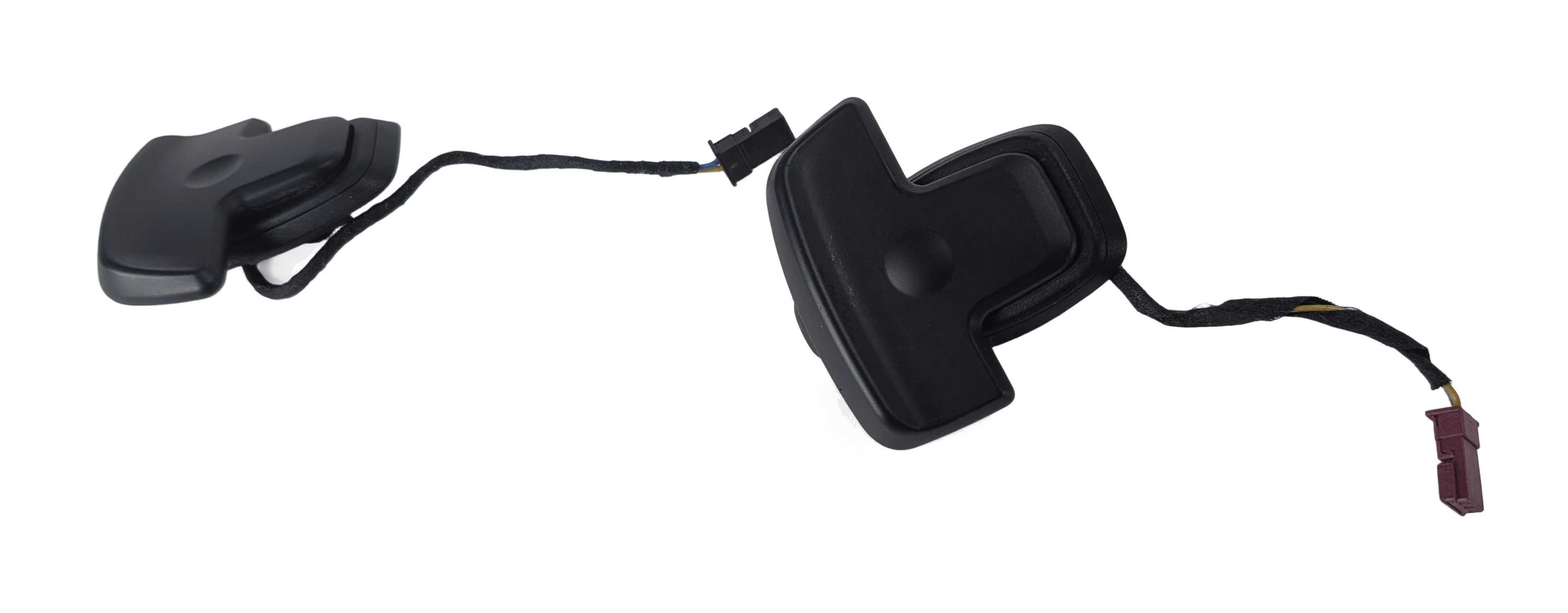 2010 MERCEDES E350 W212 LEFT/RIGHT STEERING WHEEL PADDLE SHIFTER SWITCH SET/2 — exact item pictured