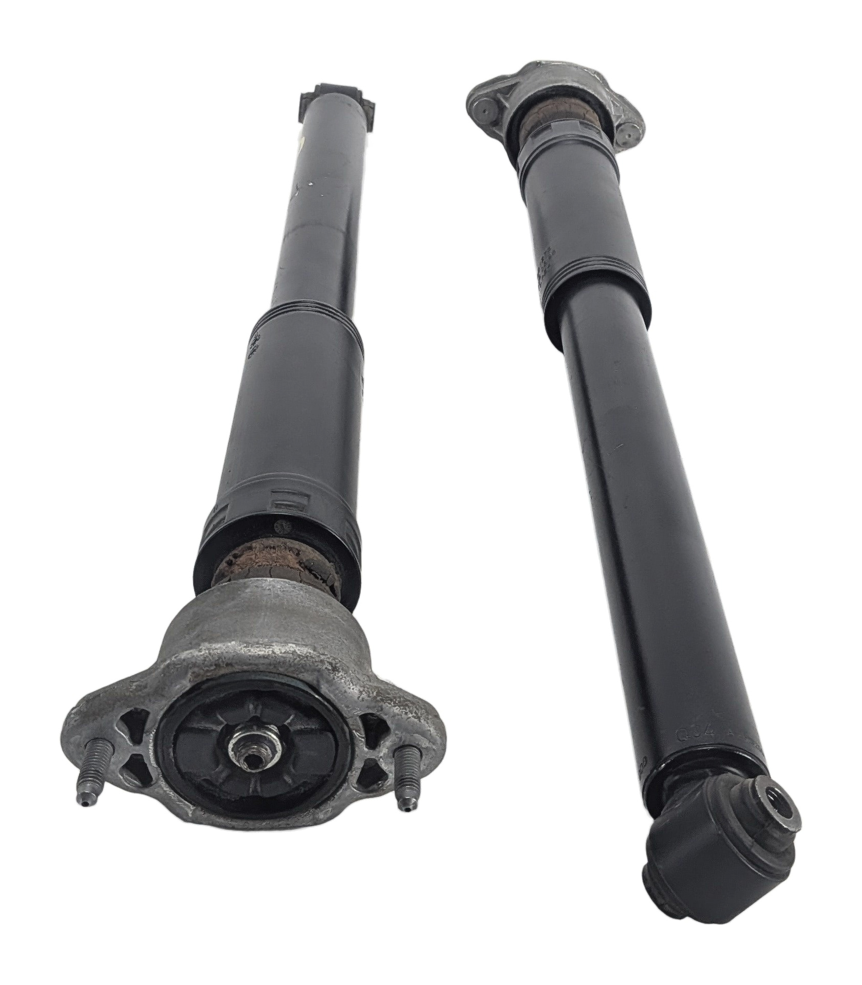 2010 MERCEDES E350 W212 REAR LEFT/RIGHT RWD STD SUSPENSION SHOCK ABSORBER SET/2 — exact item pictured