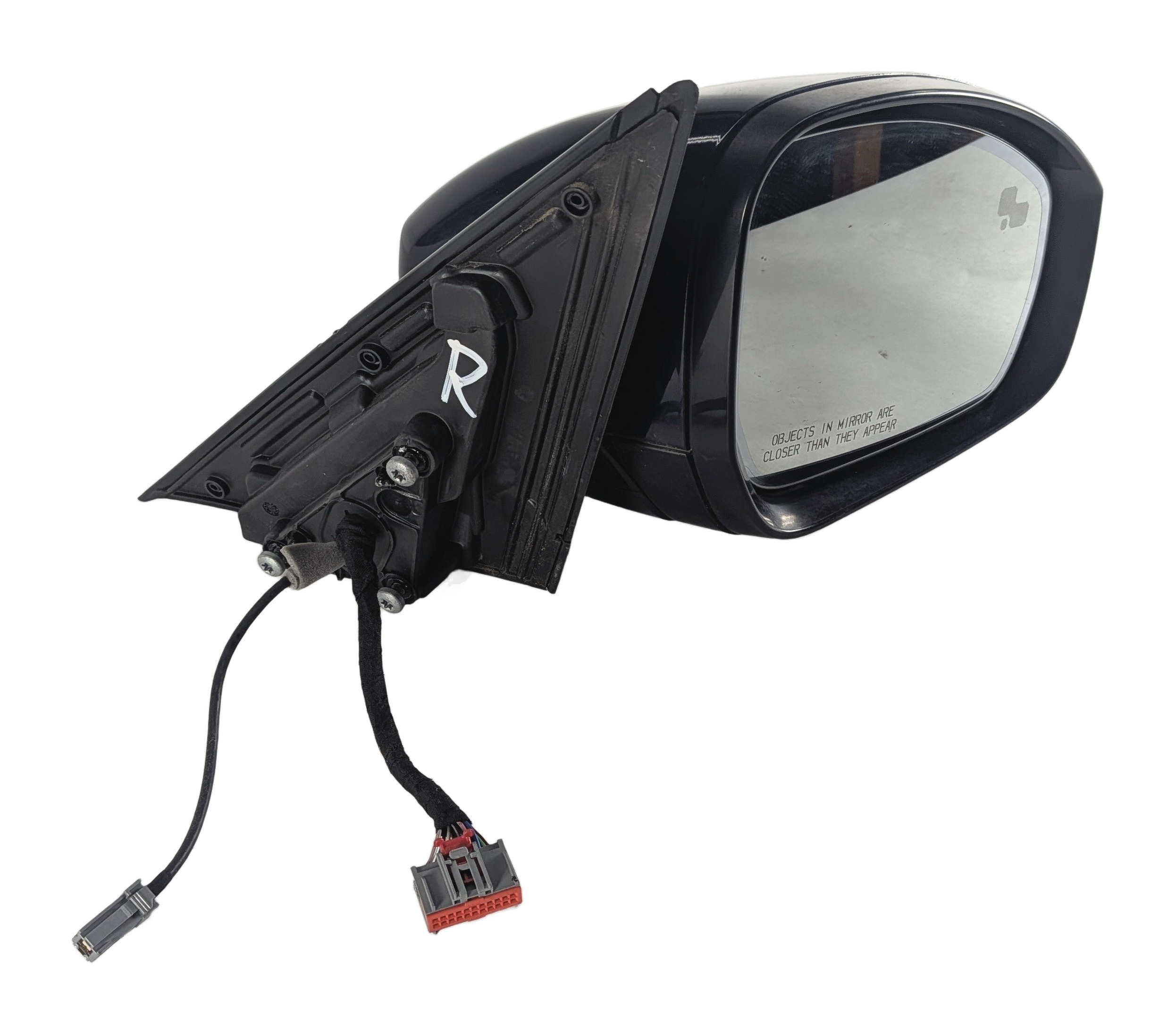 14-17 ROVER L405 FRONT RIGHT AUTODIM BLIND SPOT CAMERA DOOR MIRROR (Sapphire) — exact item pictured
