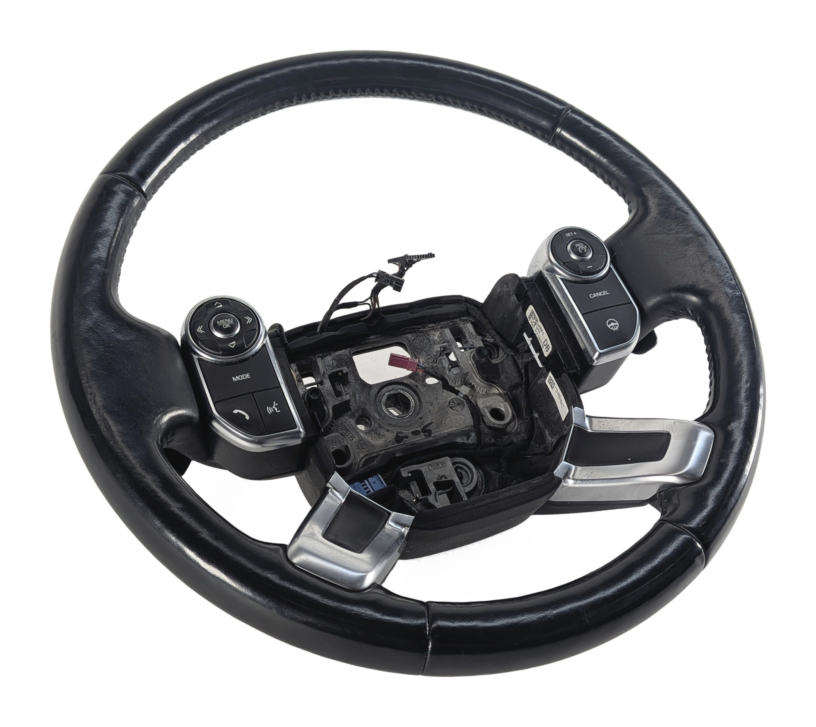 13-21 LAND ROVER DISCOVERY RANGE ROVER (L405 L462) HEATED STEERING WHEEL (Black) — exact item pictured