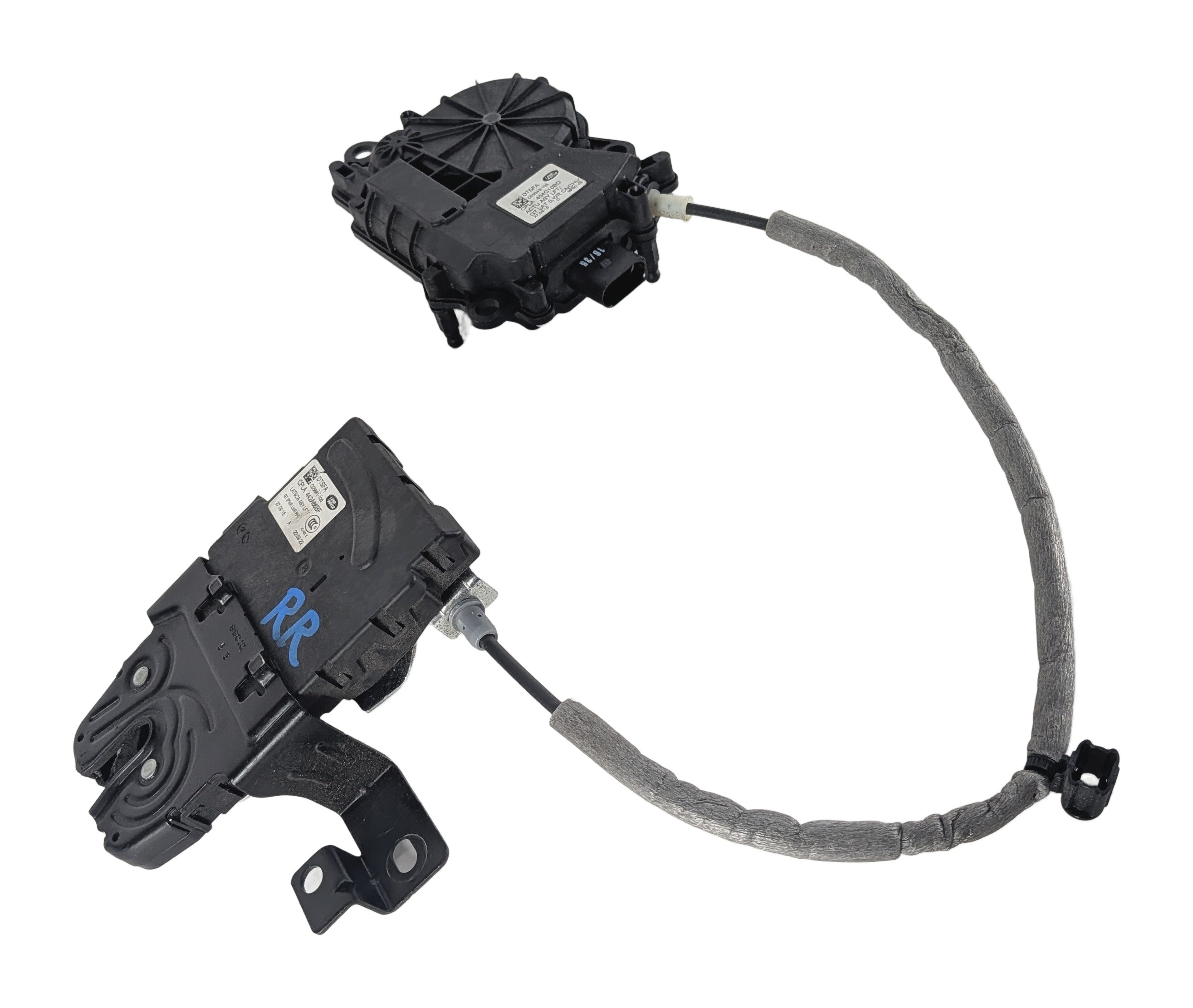 2016 RANGE ROVER (L405) REAR RIGHT LOWER TAILGATE LOCK LATCH w/ ACTUATOR MOTOR — exact item pictured