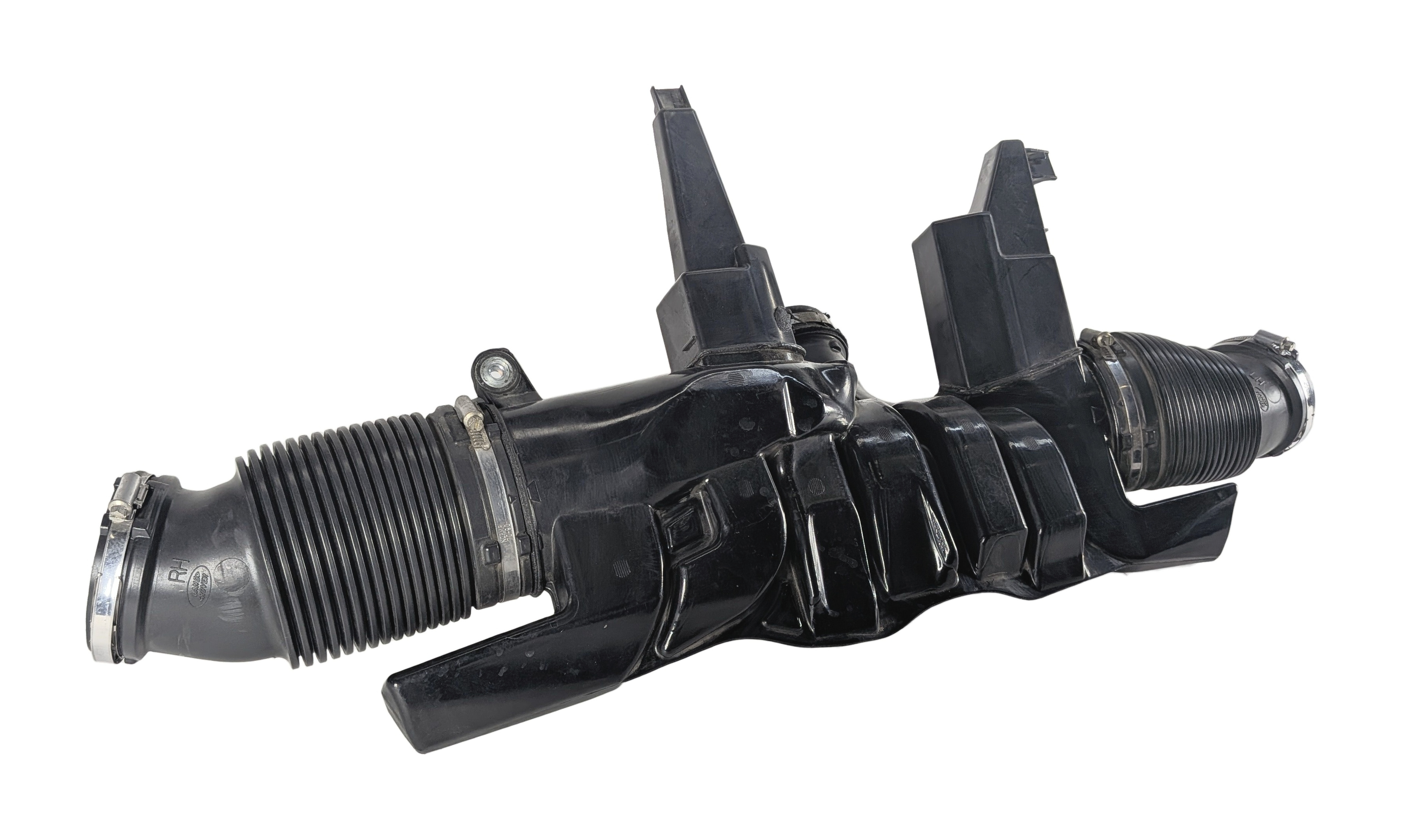 2016 RANGE ROVER L405 5.0L SUPER AJ133S ENGINE AIR INTAKE CENTER RESONATOR DUCT — exact item pictured