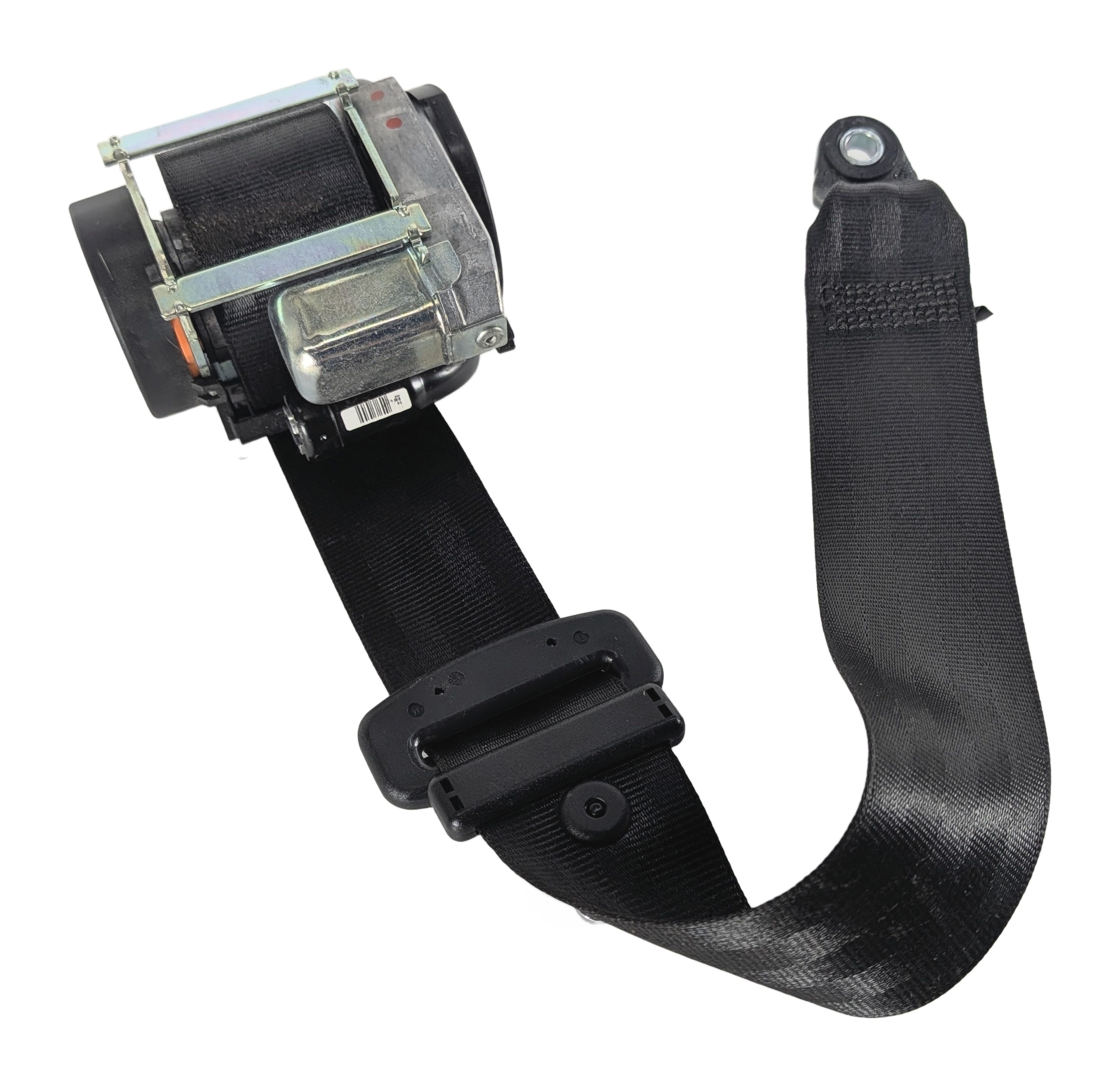 2016 RANGE ROVER (L405) REAR RIGHT 2ND ROW SEAT SEATBELT RETRACTOR (Black) — exact item pictured