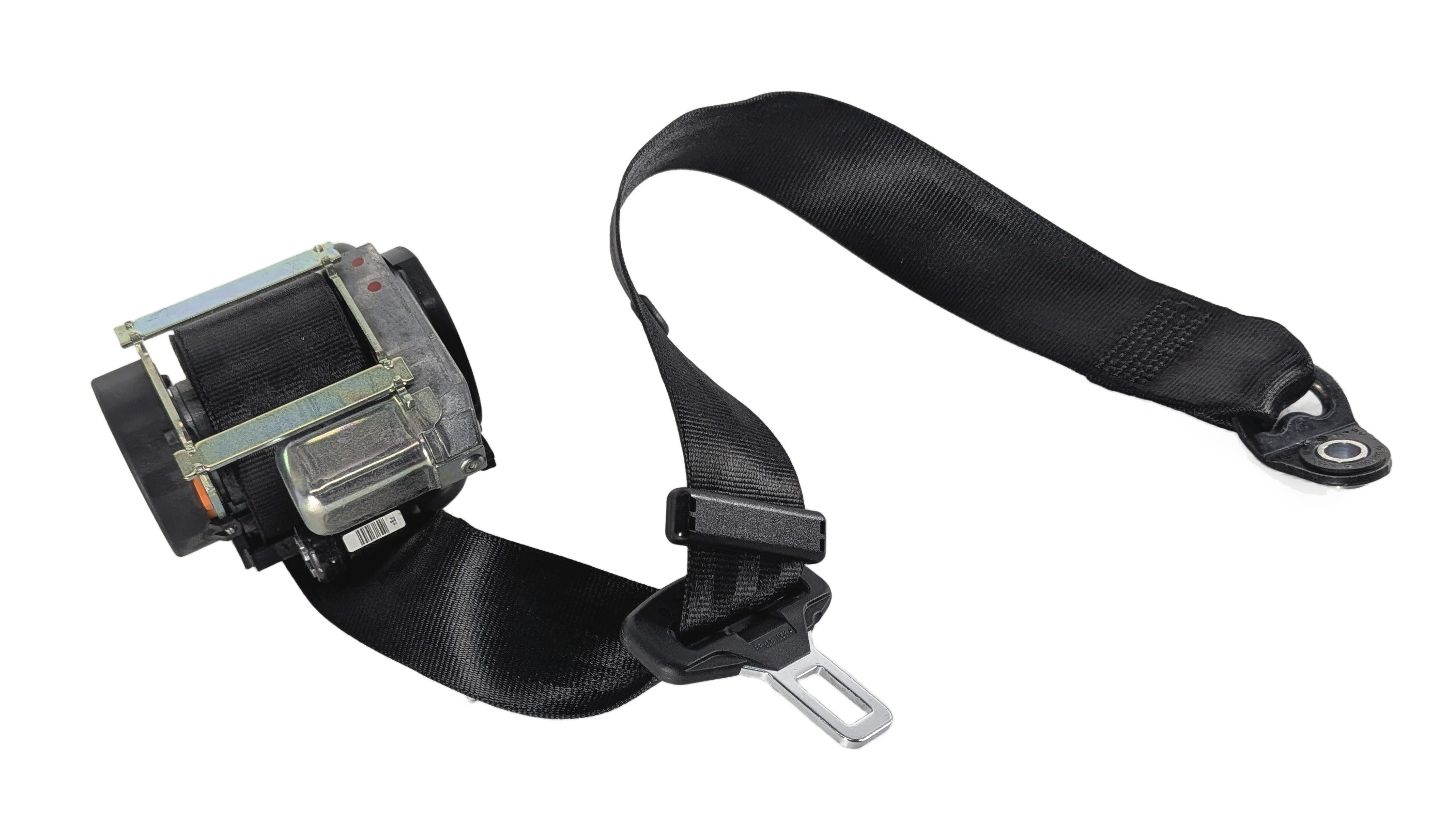 2016 RANGE ROVER (L405) REAR LEFT 2ND ROW SEAT SEATBELT RETRACTOR (Black) — exact item pictured