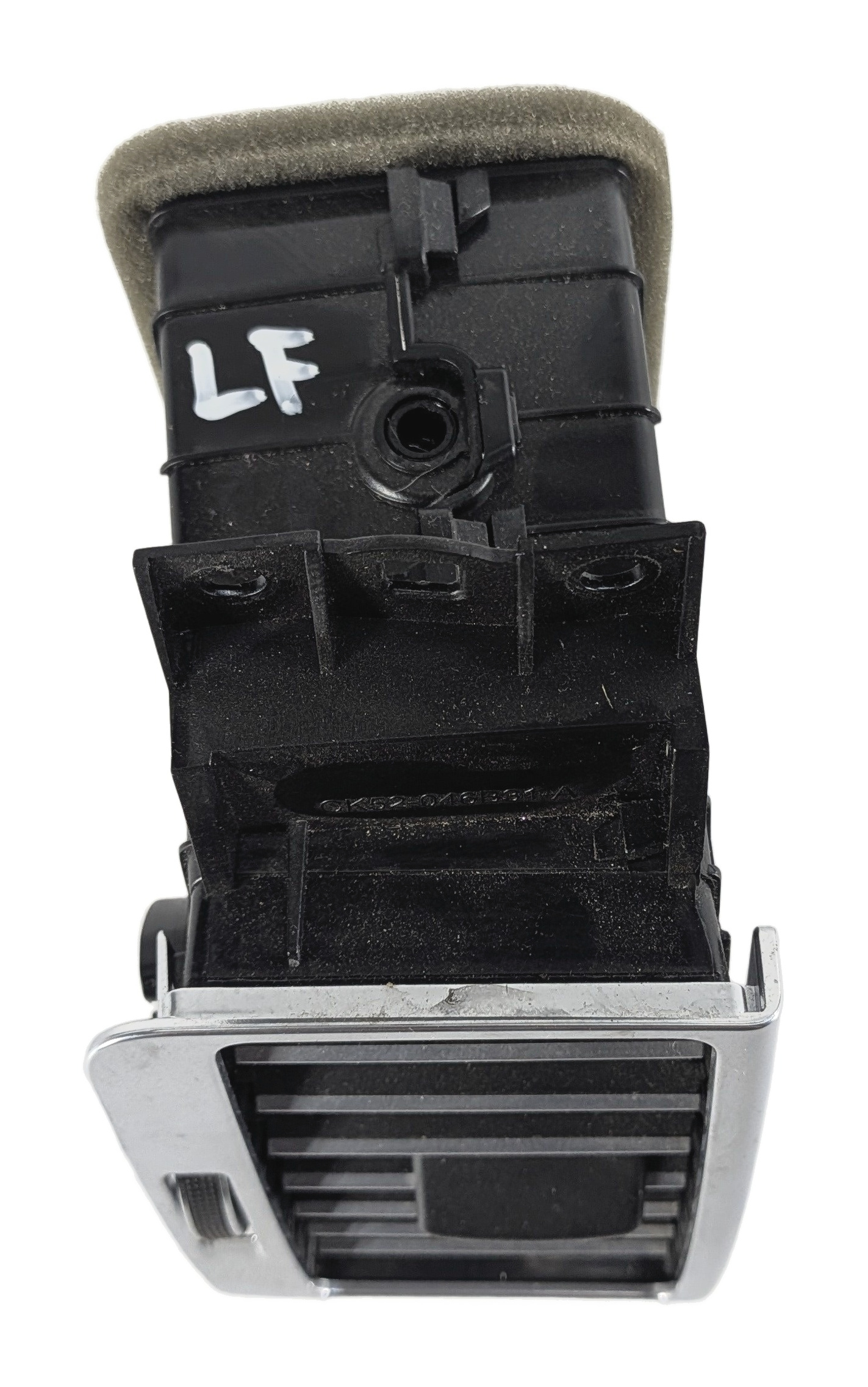 2016 RANGE ROVER (L405) FRONT LEFT DRIVER DASH HEAT AIR AC HVAC VENT (Black) — exact item pictured