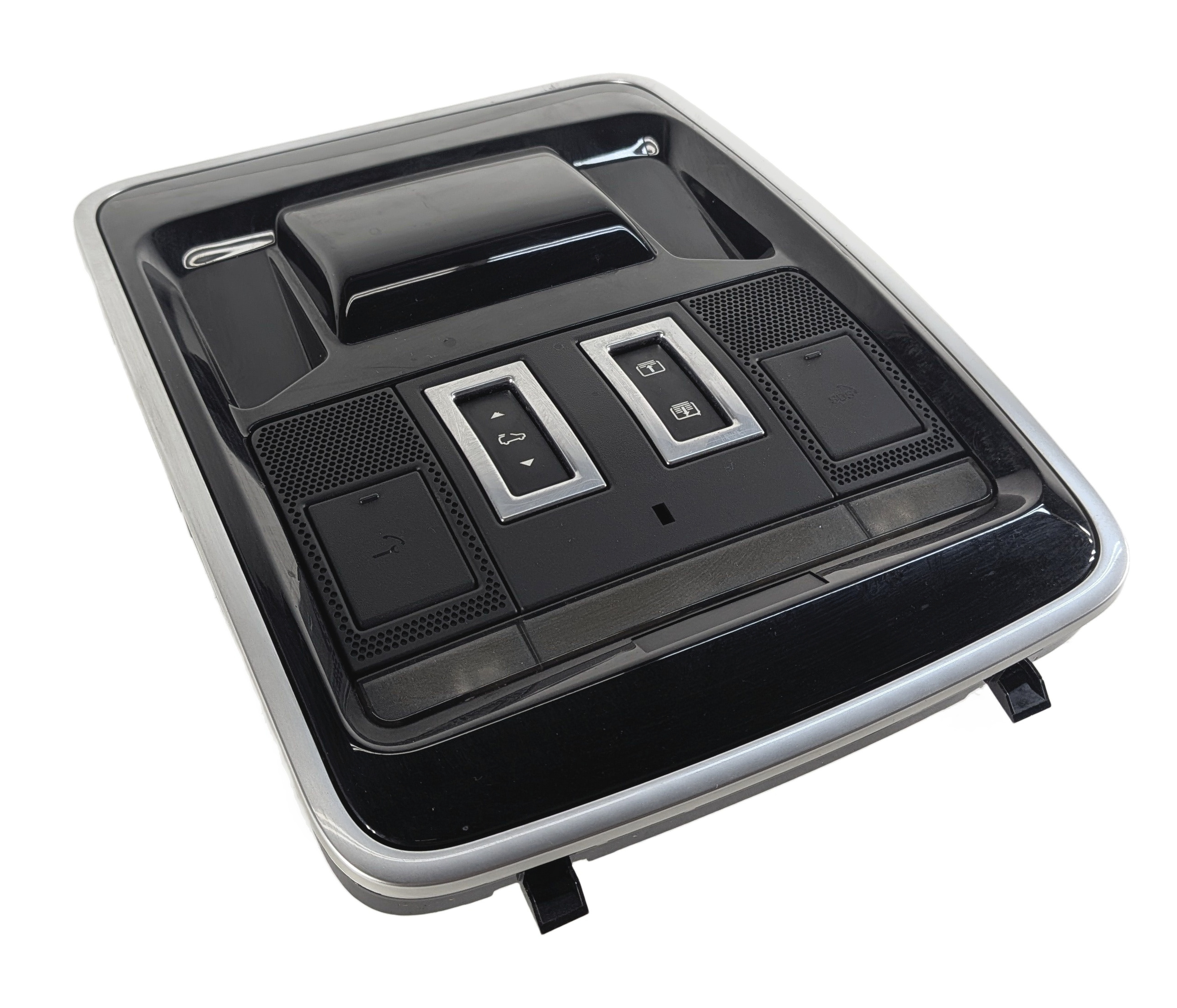 2016 RANGE ROVER (L405) FRONT ROOF DOME MAP LIGHT w/ SUNROOF SOS SWITCH (Black) — exact item pictured