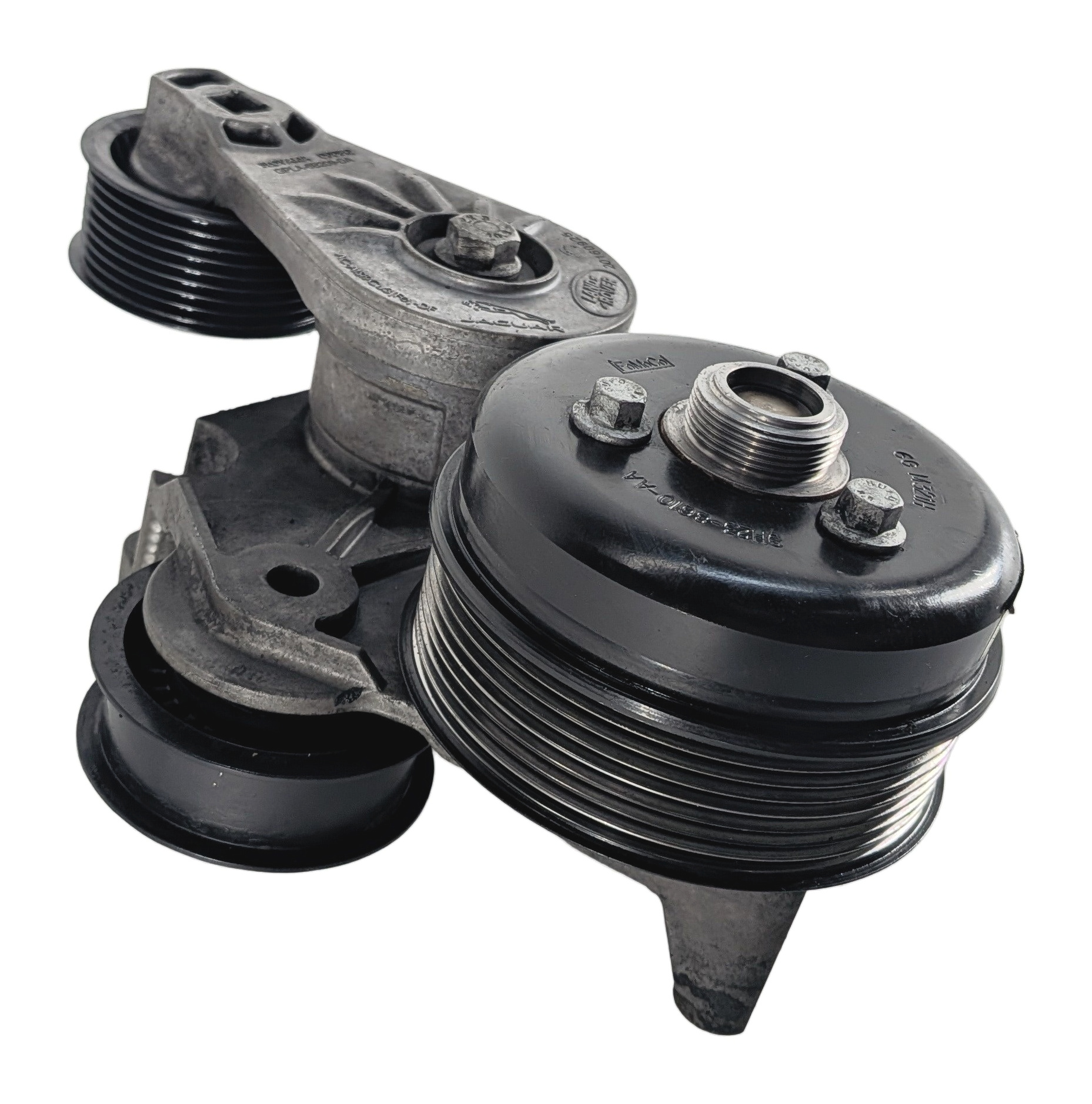 10-22 LR4 RANGE ROVER SPORT (L319 L320 L405 L494) SUPERCHARGER BELT TENSIONER — exact item pictured