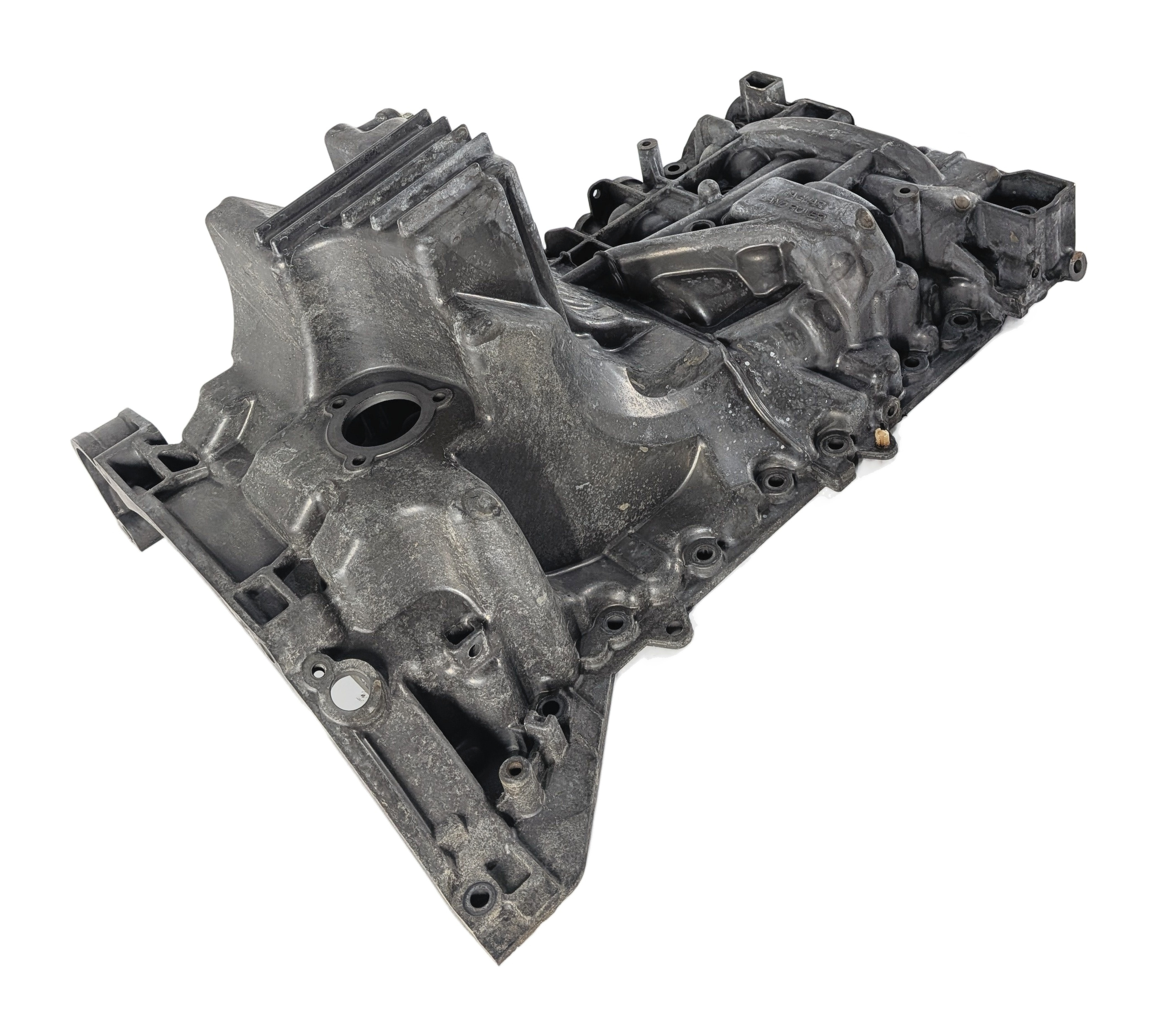 10-17 DISCOVERY LR4 ROVER SPORT (L320 L494 L405) 3.0L 5.0L LOWER ENGINE OIL PAN — exact item pictured