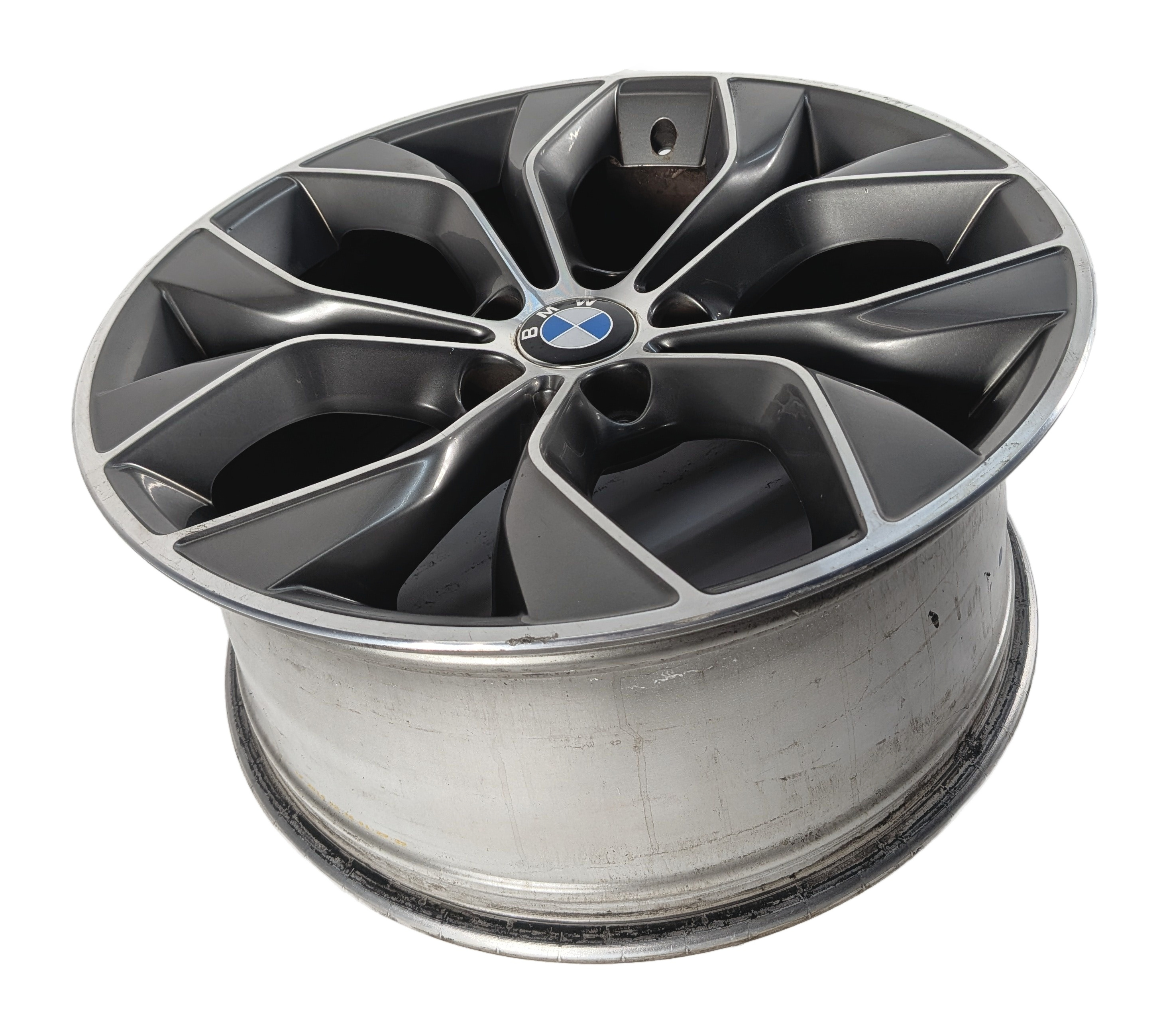 2015-2018 BMW X3 X4 (F25 F26) 19X8.5 5 ET38 Y SPOKE ALLOY WHEEL RIM OEM — exact item pictured