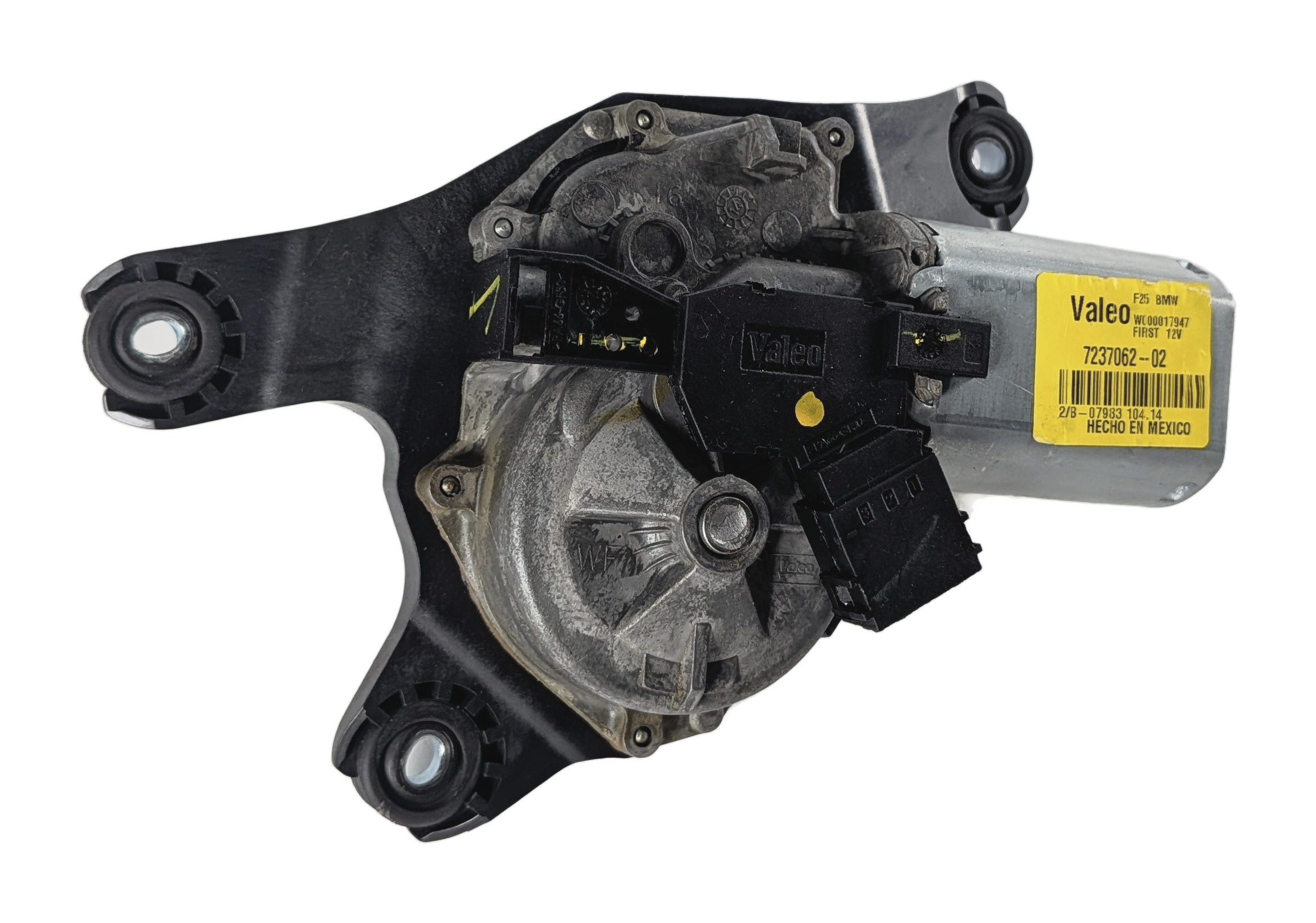 2011-2017 BMW X3 (F25) REAR HATCH TRUNK LIFTGATE WINDOW WIPER MOTOR — exact item pictured