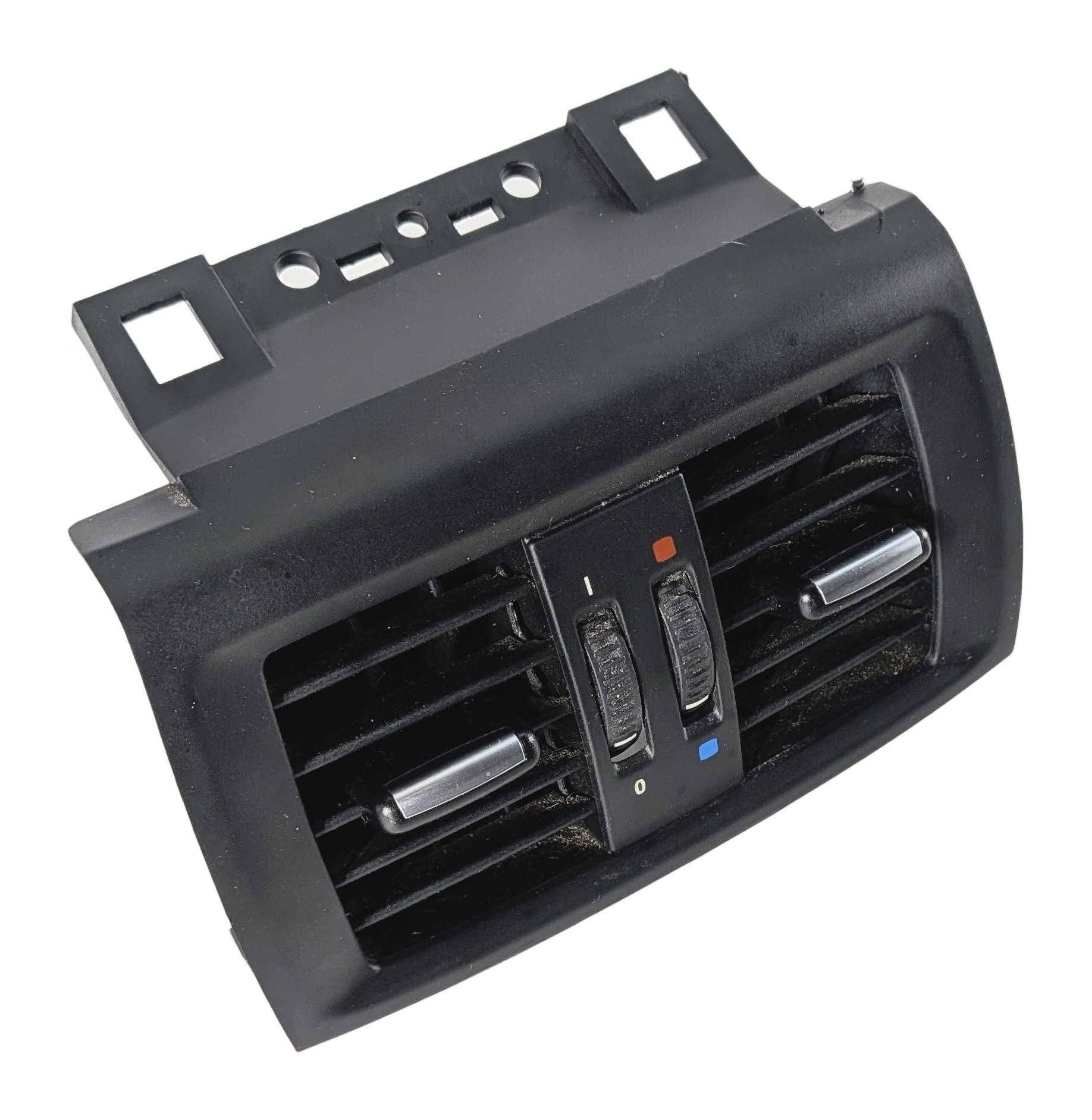 2015 BMW X3 (F25) REAR CENTER CONSOLE HEAT AIR AC HVAC DUAL VENT (Black) — exact item pictured