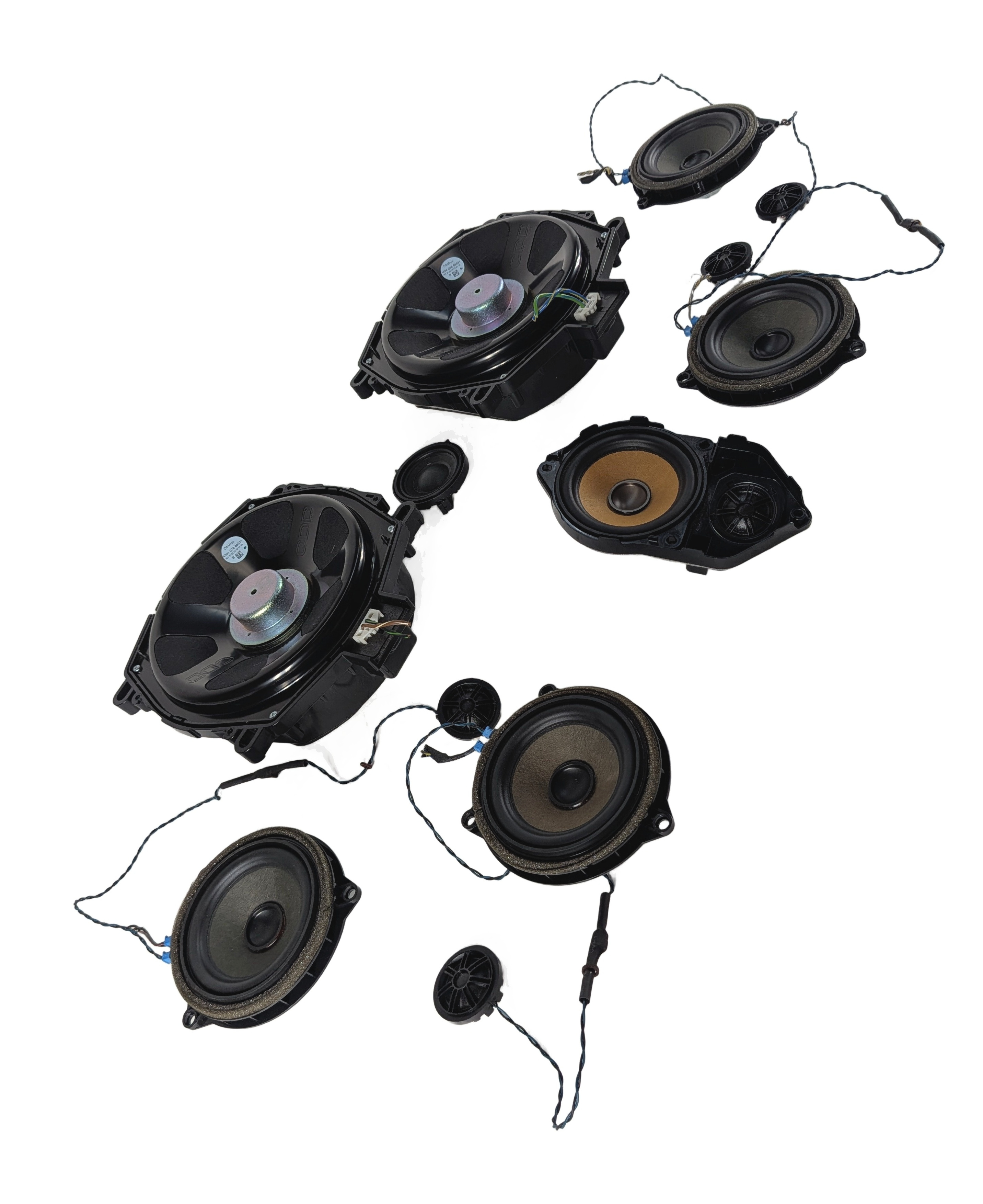 2015 BMW X3 F25 HIFI RADIO STEREO AUDIO SOUND SUBWOOFER TWEETER SPEAKER SET/12 — exact item pictured