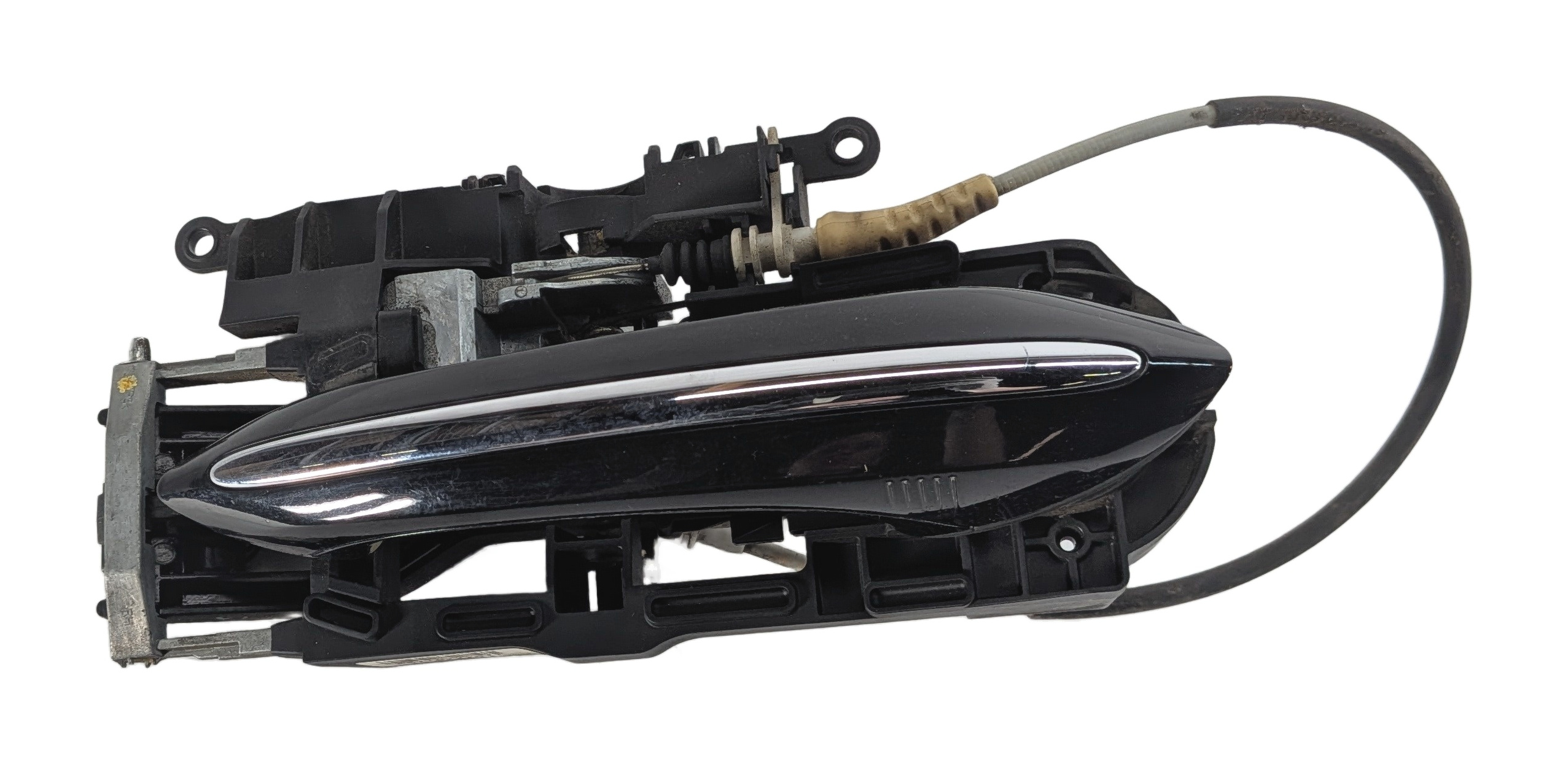 2009-2018 BMW 5 7 SERIES (F01 F02 F10) REAR RIGHT COMFORT DOOR HANDLE (Black) — exact item pictured