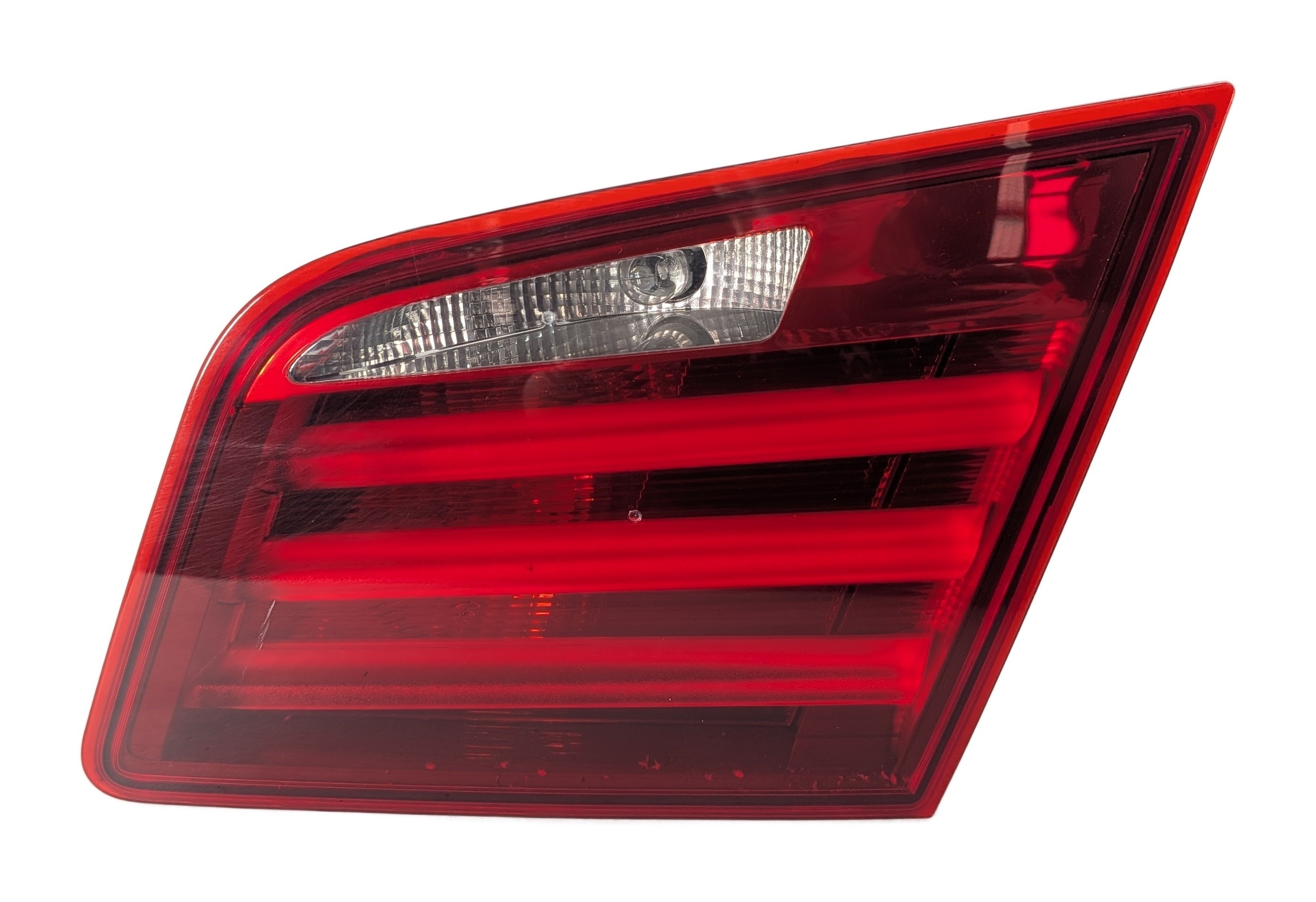 11-13 BMW 528i 535i 550i M5 (F10) REAR RIGHT PASSENGER INNER TRUNK TAILLIGHT — exact item pictured