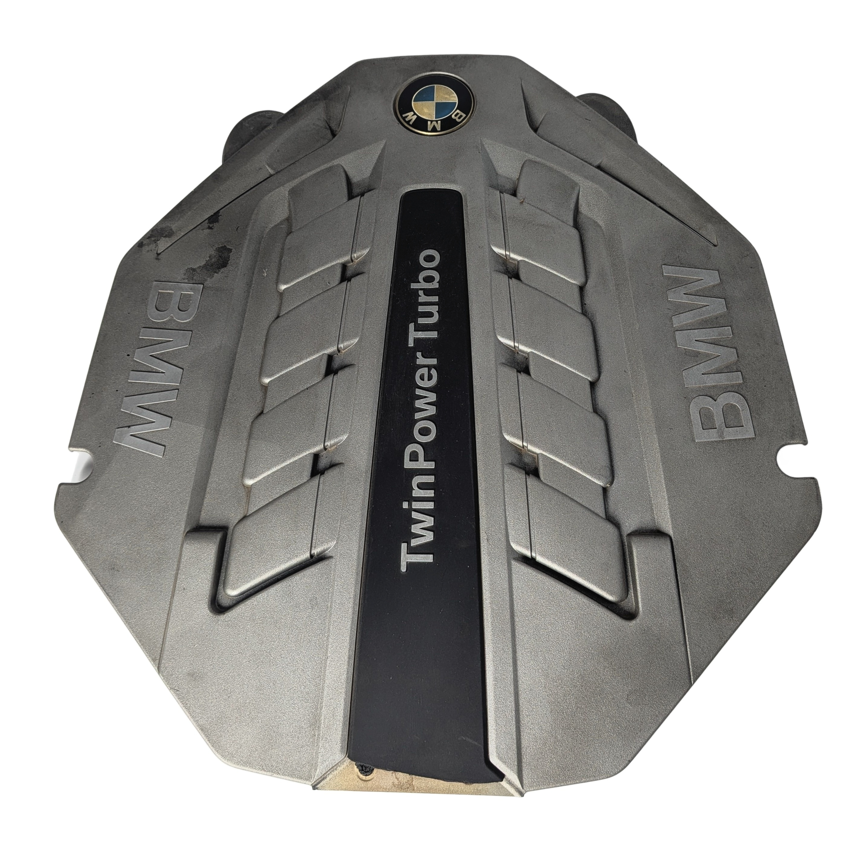 08-18 BMW 550i 650i 750i X5 X6 (F01 F10 E70 E71) 4.4L TWIN TURBO ENGINE COVER — exact item pictured