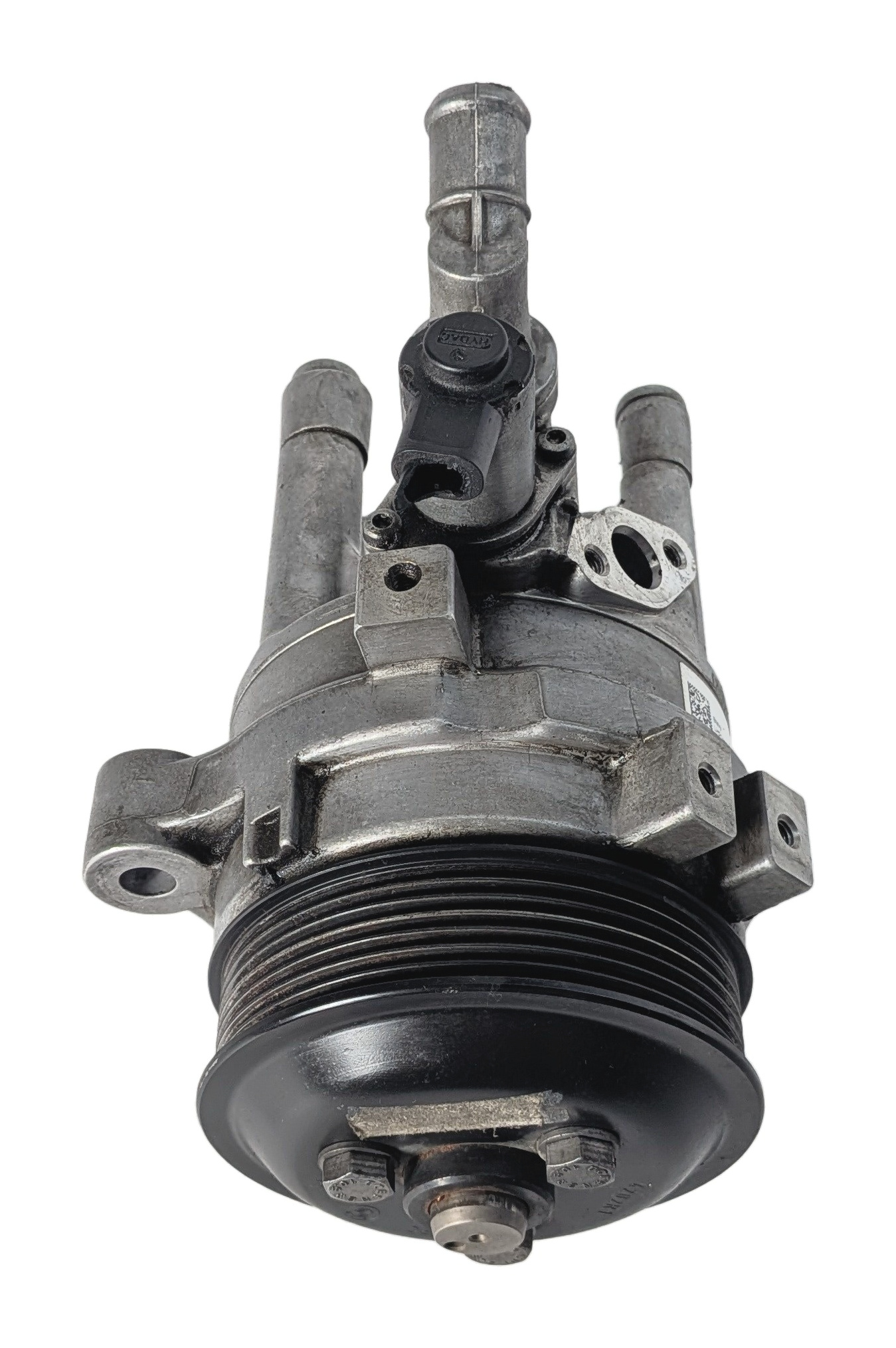 11-19 BMW 550i 650i F10 4.4L N63 DYNAMIC DRIVE HYDRAULIC POWER STEERING PUMP — exact item pictured