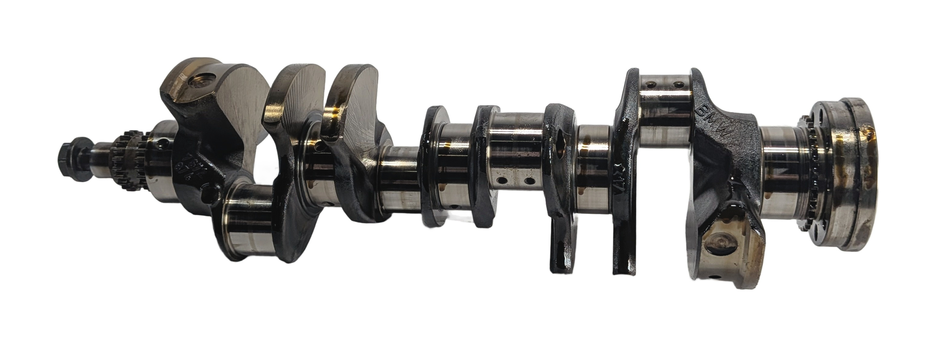 09-13 BMW 550i 650i 750i F01 F06 F07 F10 4.4L N63 ENGINE CRANKSHAFT CRANK SHAFT — exact item pictured