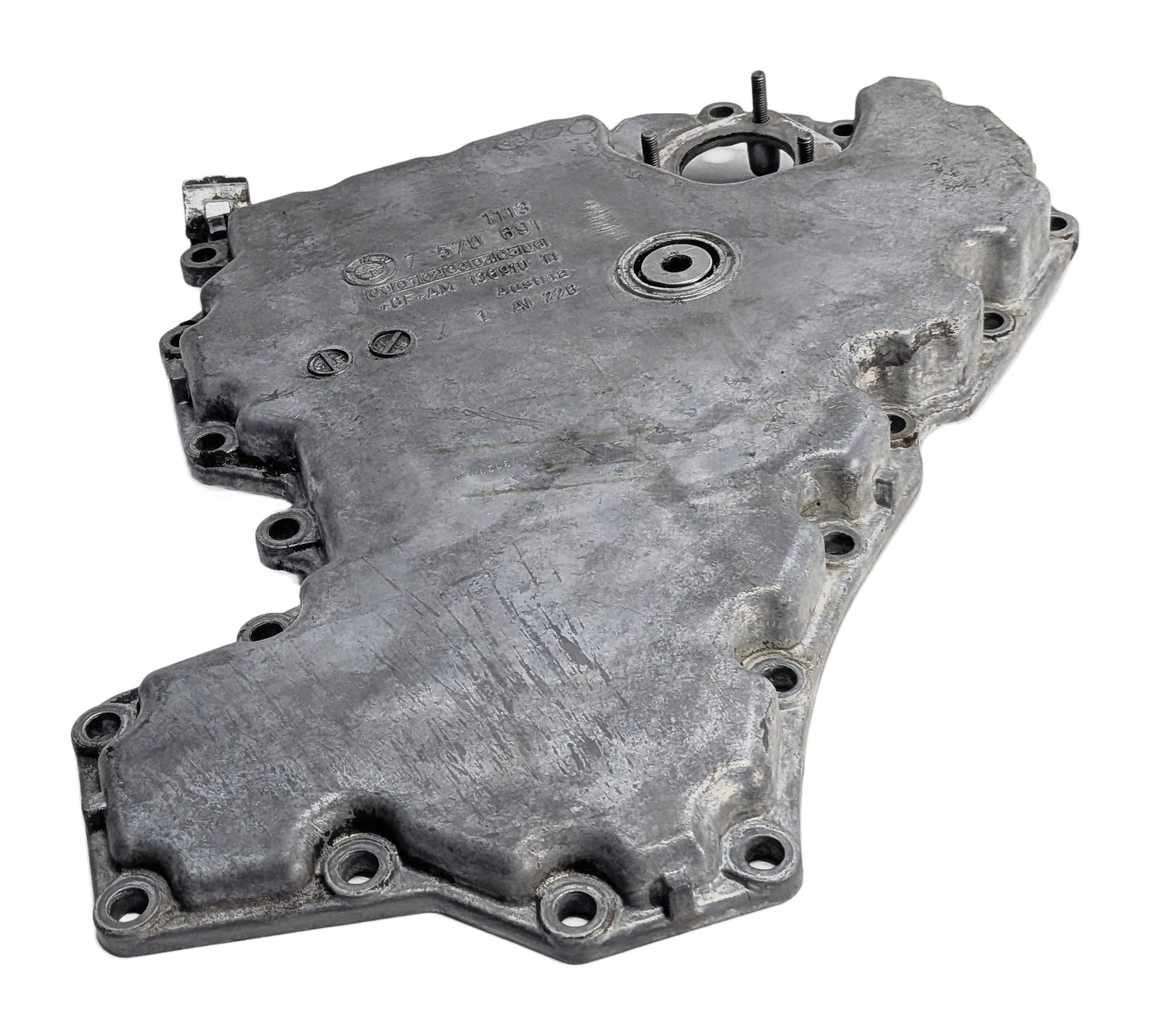 09-19 BMW 550i 550iGT 650i 750i F01 F07 F10 RWD 4.4L N63 LOWER ENGINE OIL PAN — exact item pictured