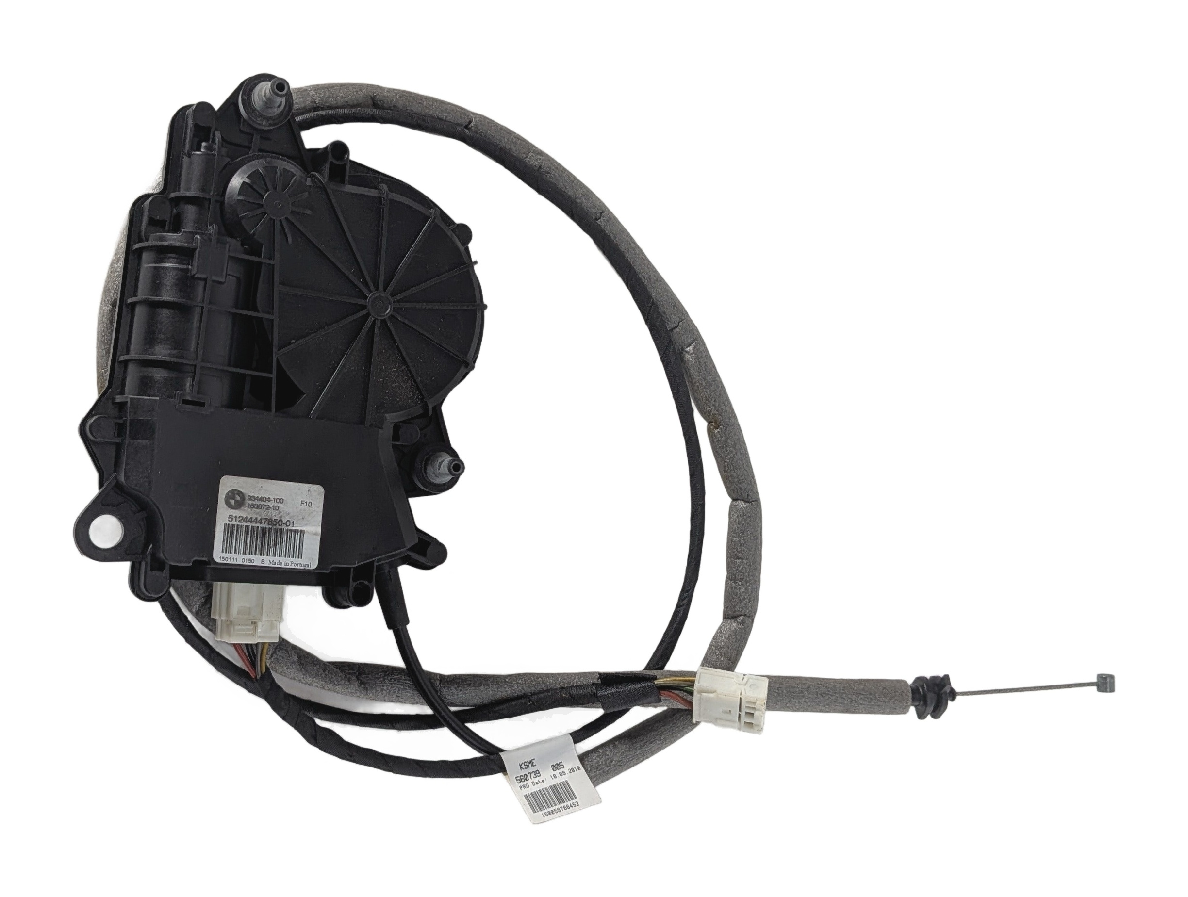 2011 BMW 550I (F10) REAR TRUNK LID SOFT CLOSE LOCK LATCH ACTUATOR MOTOR — exact item pictured