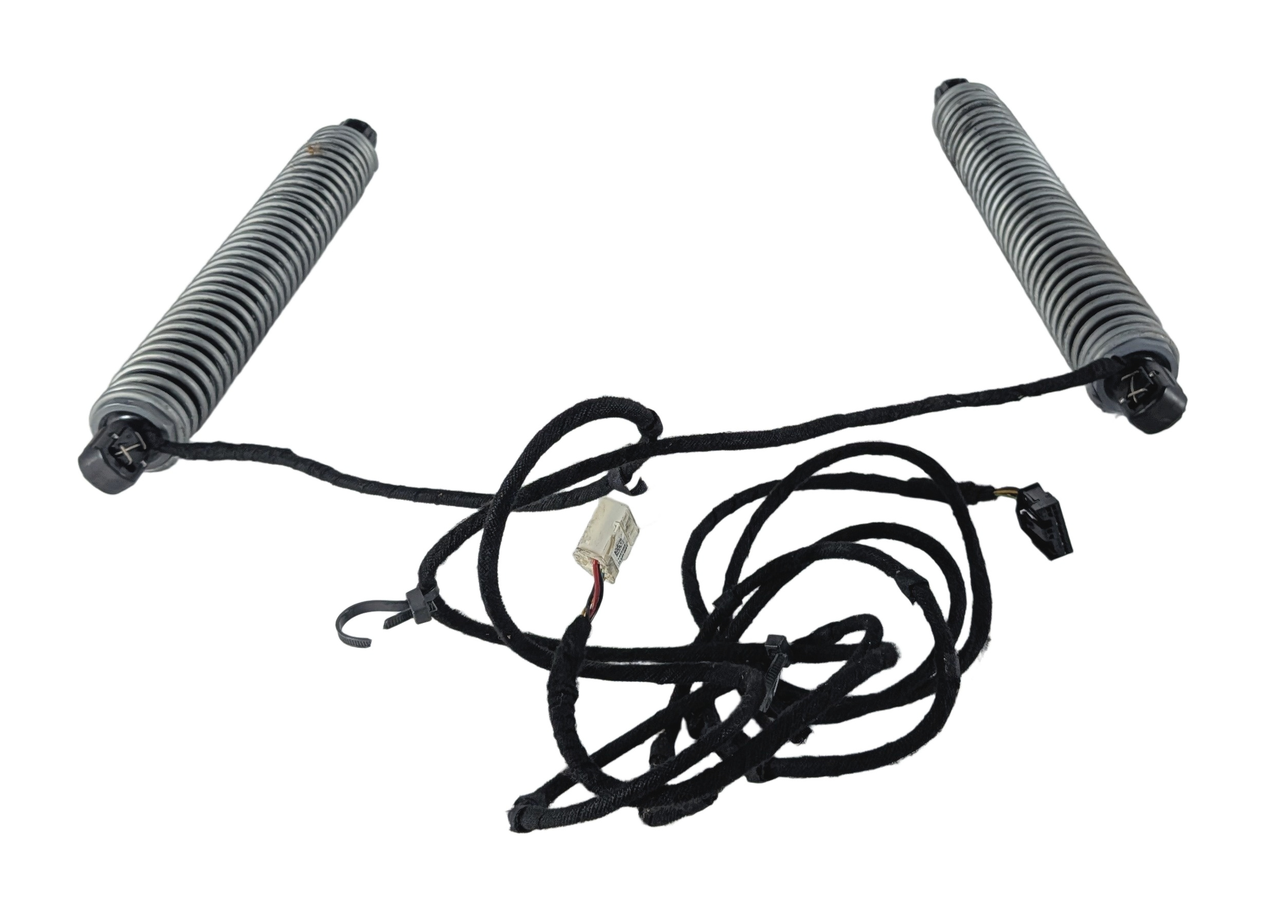 2011 BMW 550I F10 LEFT/RIGHT POWER TRUNK LID SPINDLE MOTOR SET/2 w/WIRE HARNESS — exact item pictured