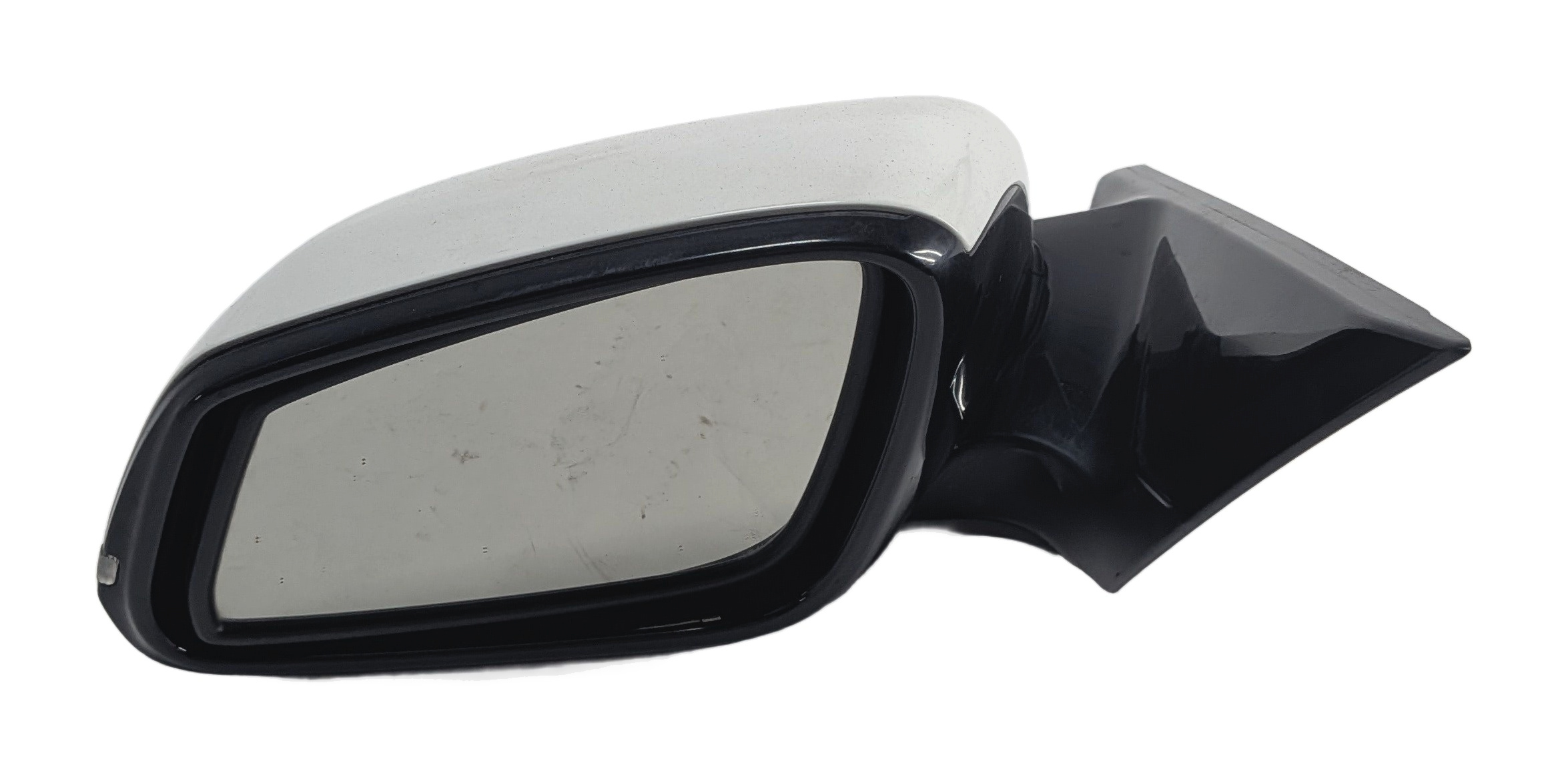 2014-2020 BMW 428i 430i 435i 440i (F32) LEFT PFOLD AUTODIM DOOR MIRROR (White) — exact item pictured