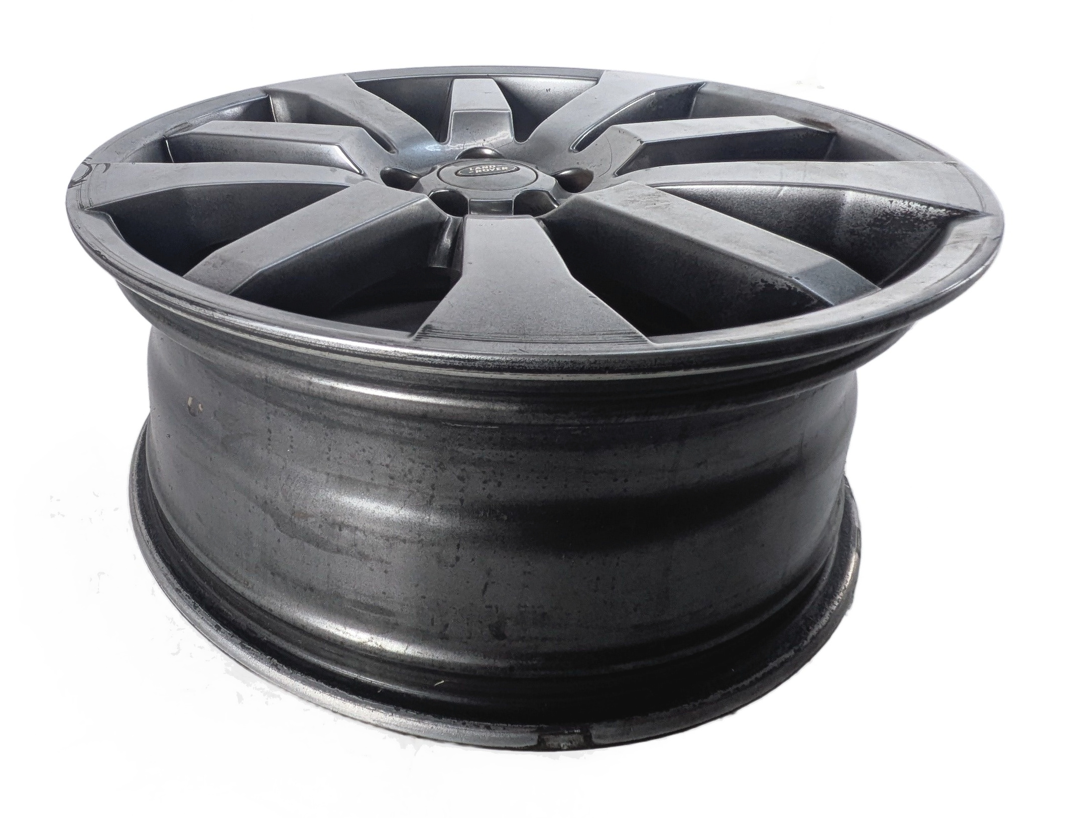 2008-2012 LAND ROVER LR2 (L359) 19X8 10-SPOKE ALLOY WHEEL RIM ET55 SMOKED HYPER — exact item pictured