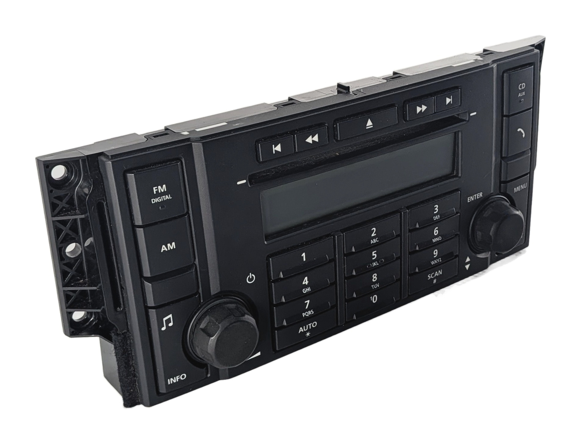 2008-2012 LAND ROVER LR2 (L359) AM FM RADIO CD CONTROL PANEL FACE PLATE LR001070 — exact item pictured