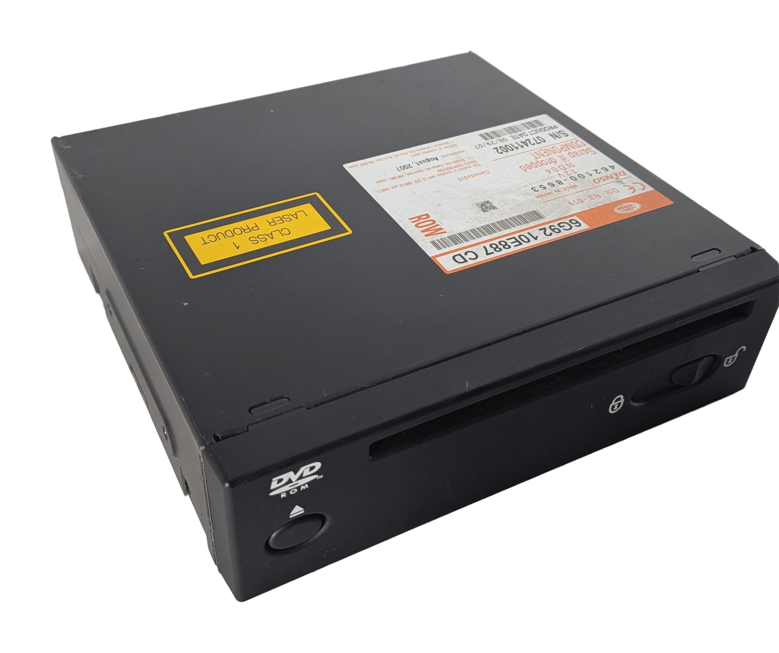 2008-2012 LAND ROVER LR2 (L359) GPS NAVIGATION DVD PLAYER DRIVE UNIT MODULE — exact item pictured