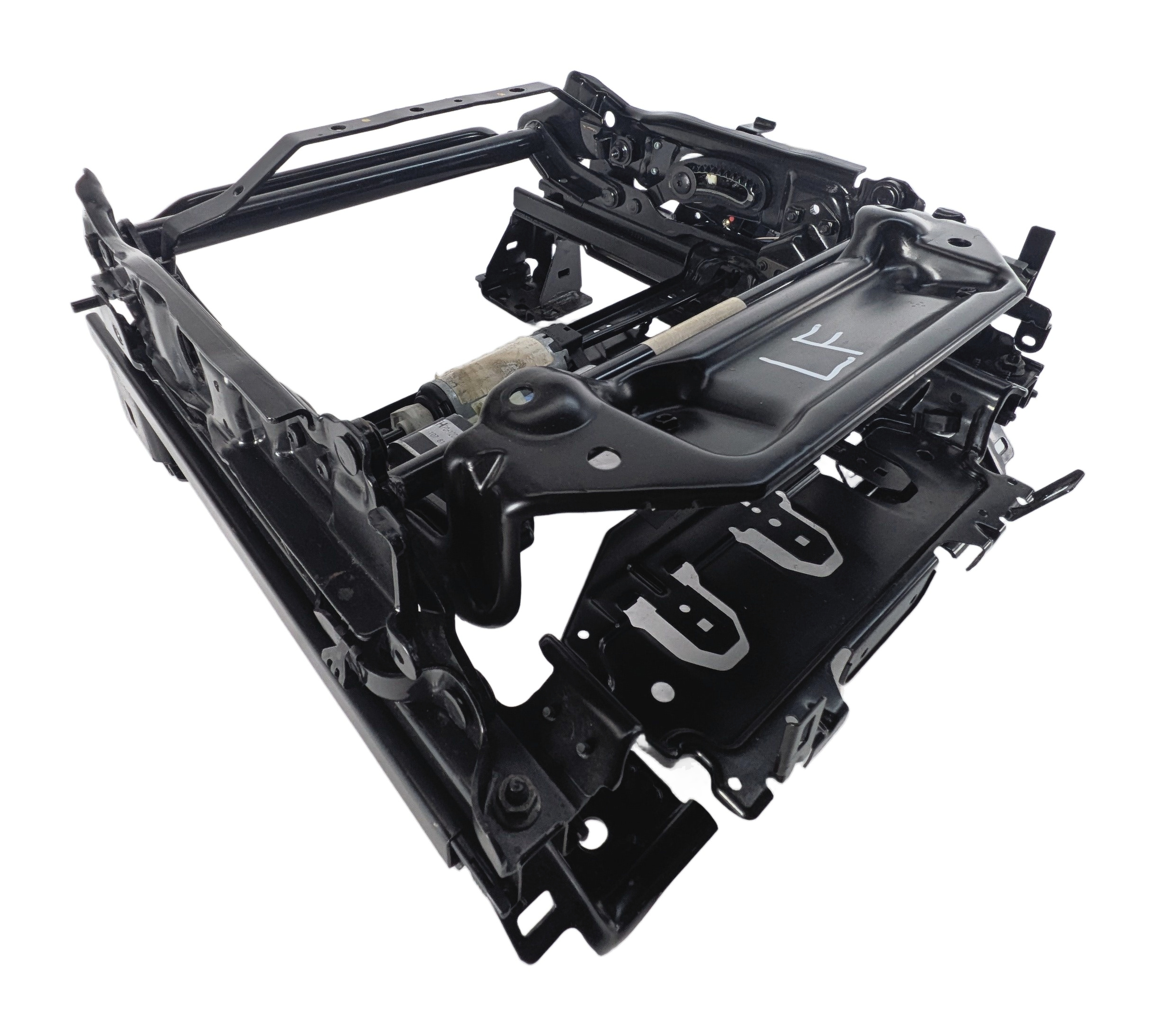 2008-2012 LAND ROVER LR2 L359 FRONT LEFT DRIVER POWER SEAT TRACK FRAME w/ MOTORS — exact item pictured