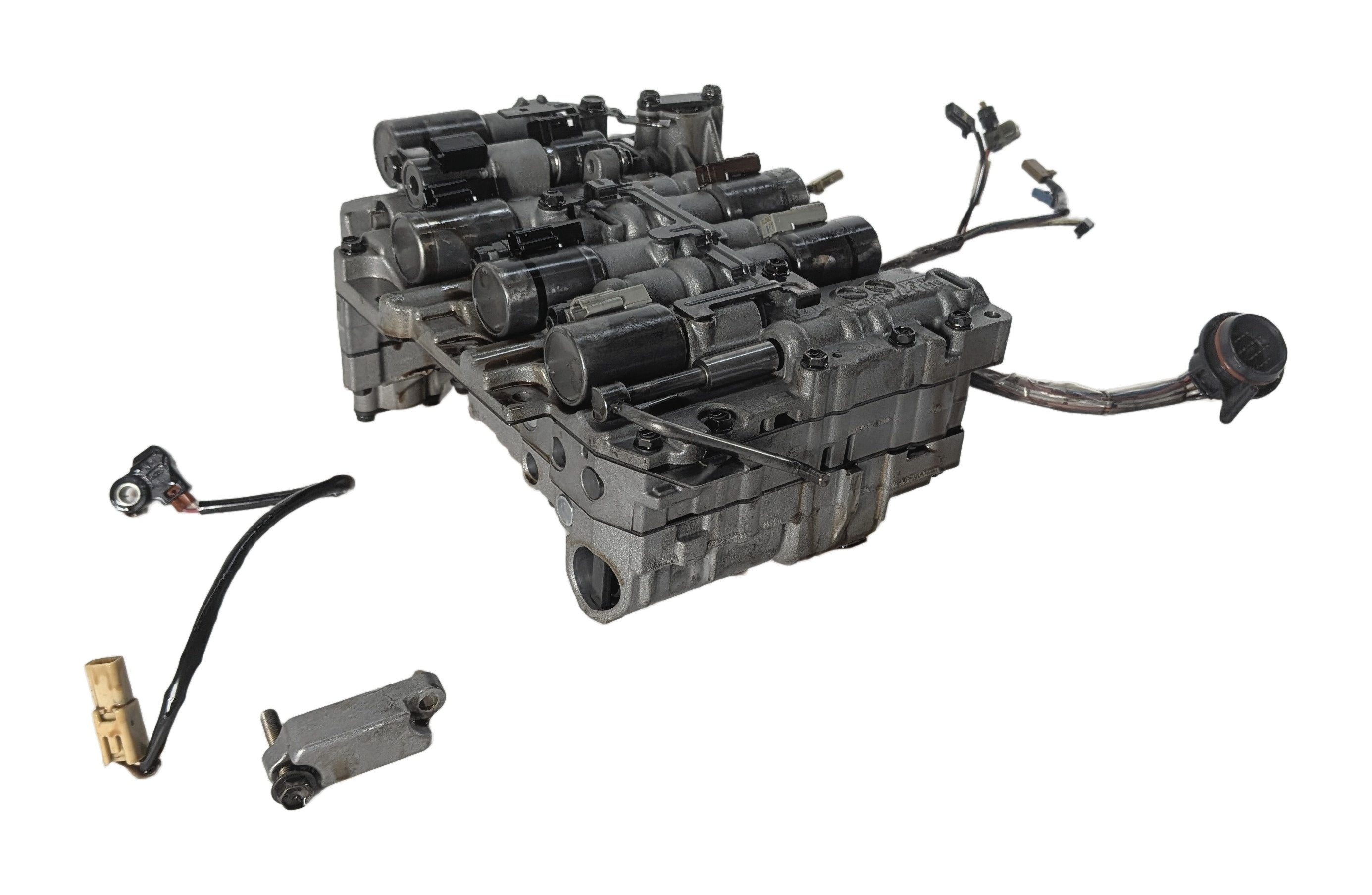 08-09 LAND ROVER LR2 L359 3.2L AWF21 AT VALVE BODY TCU MECHATRONIC w/ SOLENOIDS — exact item pictured