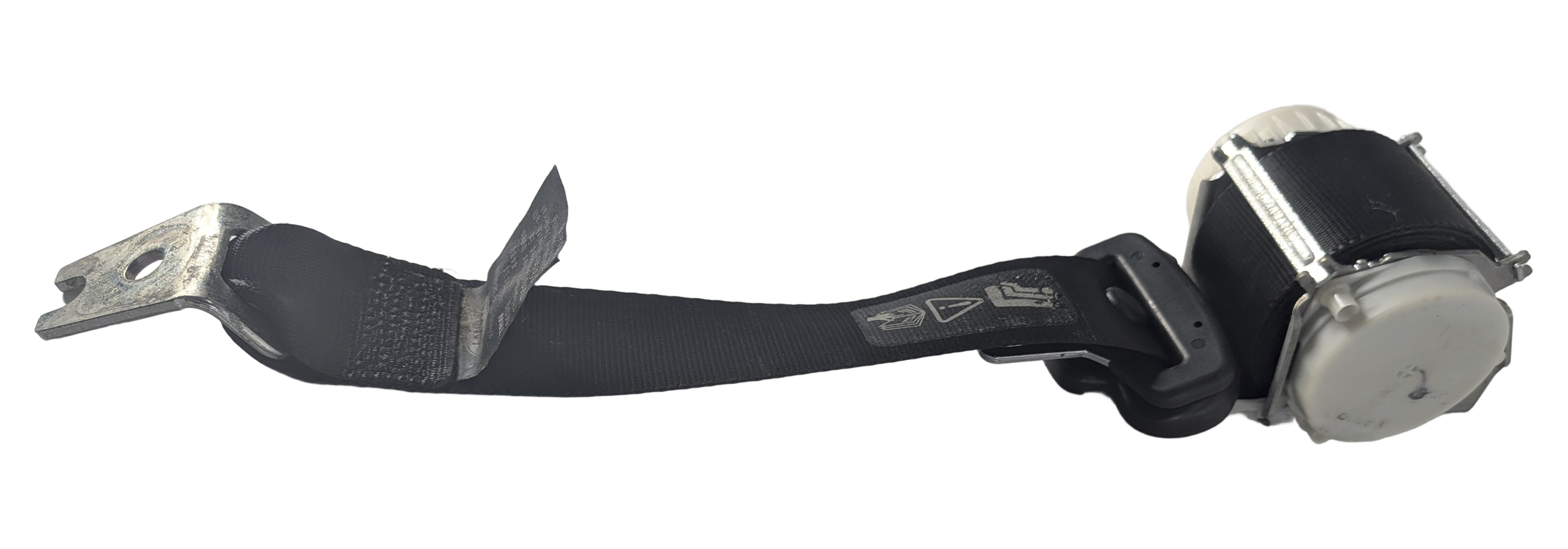 2008 LAND ROVER LR2 (L359) REAR 2ND ROW RIGHT SEAT SEATBELT RETRACTOR (Black) — exact item pictured