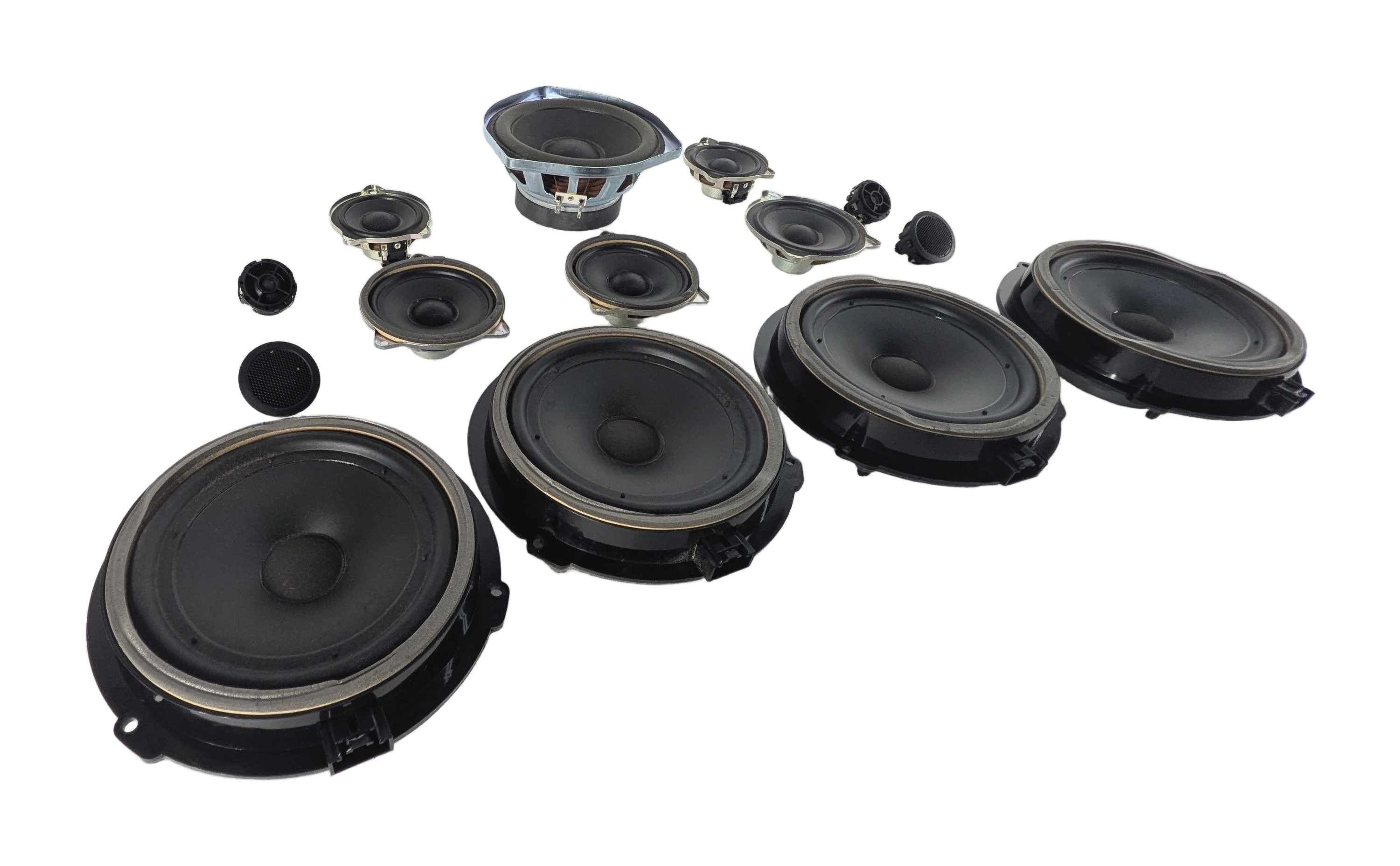 2008 LAND ROVER LR2 (L359) D&M PREMIUM SOUND SYSTEM AUDIO STEREO SPEAKER SET/14 — exact item pictured