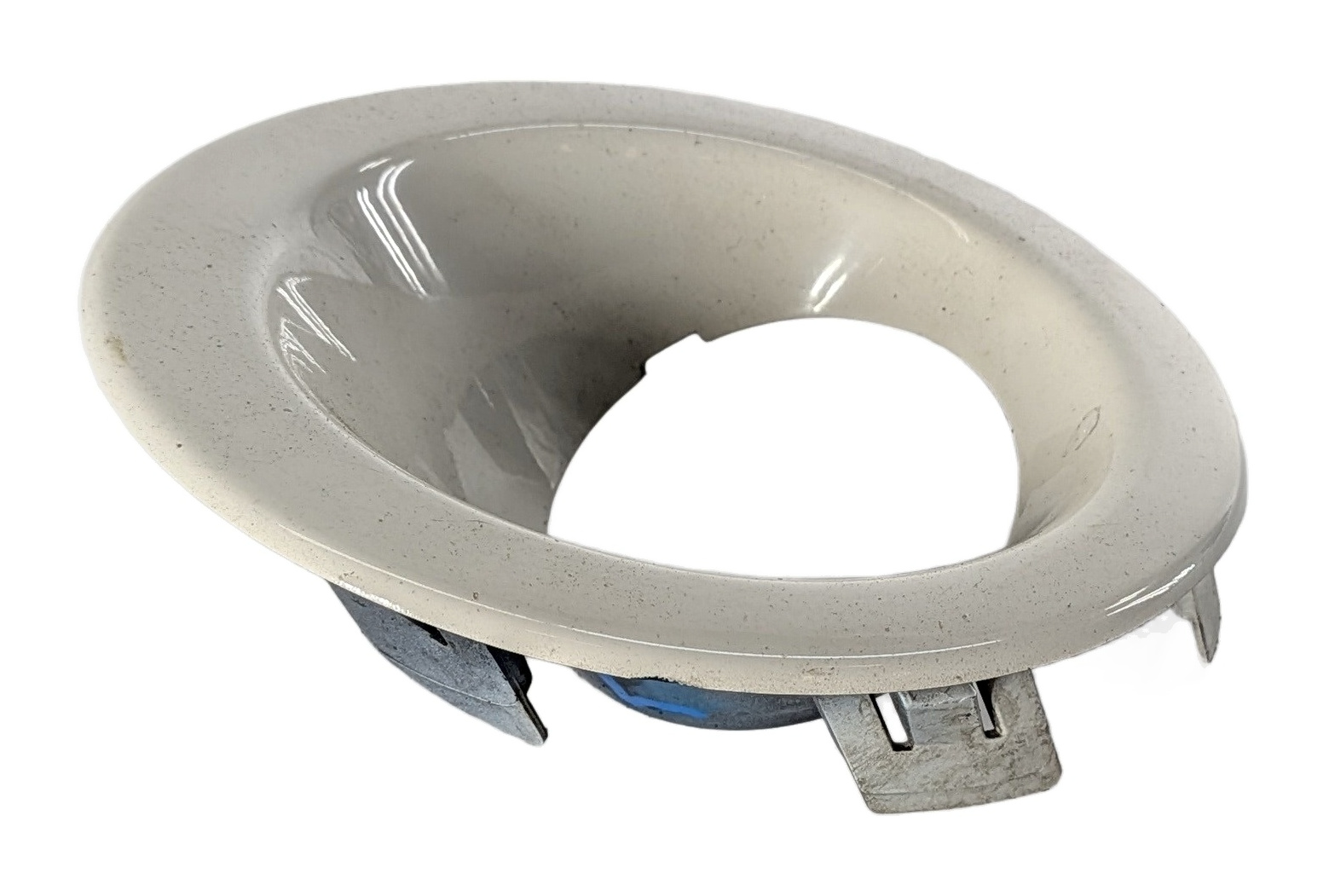 2008 LAND ROVER LR2 L359 FRONT LEFT DRIVER FOG LIGHT TRIM BEZEL SURROUND (White) — exact item pictured