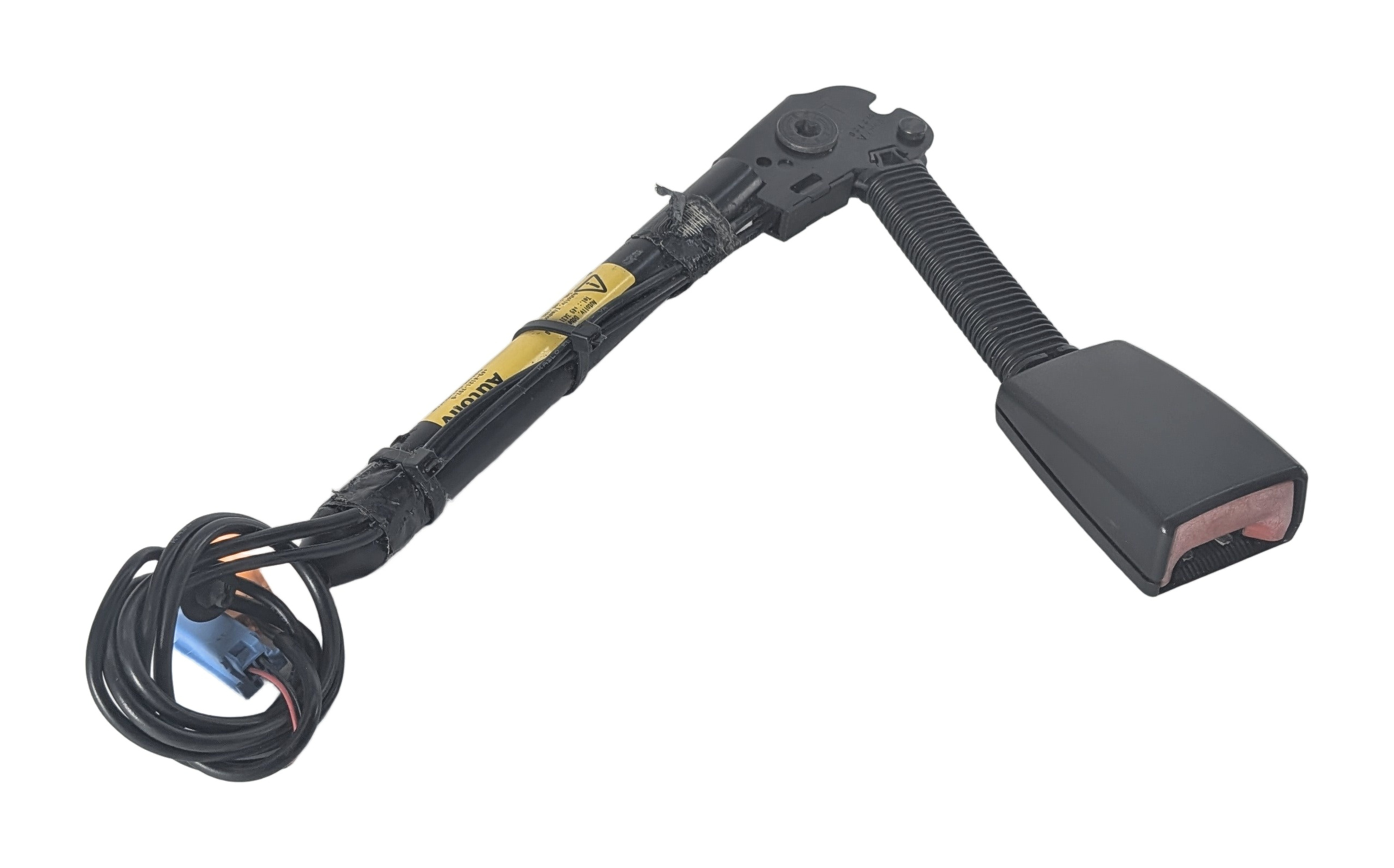 2008-2012 LAND ROVER LR2 (L359) FRONT LEFT DRIVER SEAT BELT BUCKLE (Black) — exact item pictured