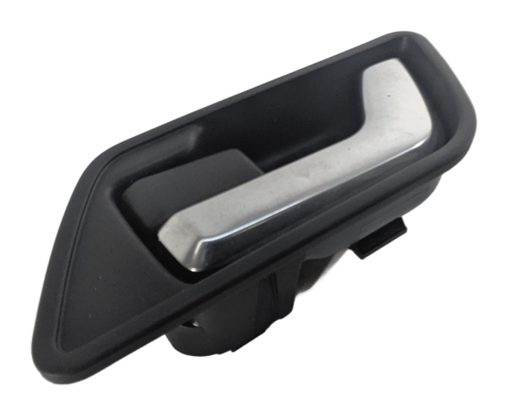 2008-2015 LAND ROVER LR2 (L359) FRONT LEFT DRIVER INSIDE DOOR HANDLE (SILVER) — exact item pictured