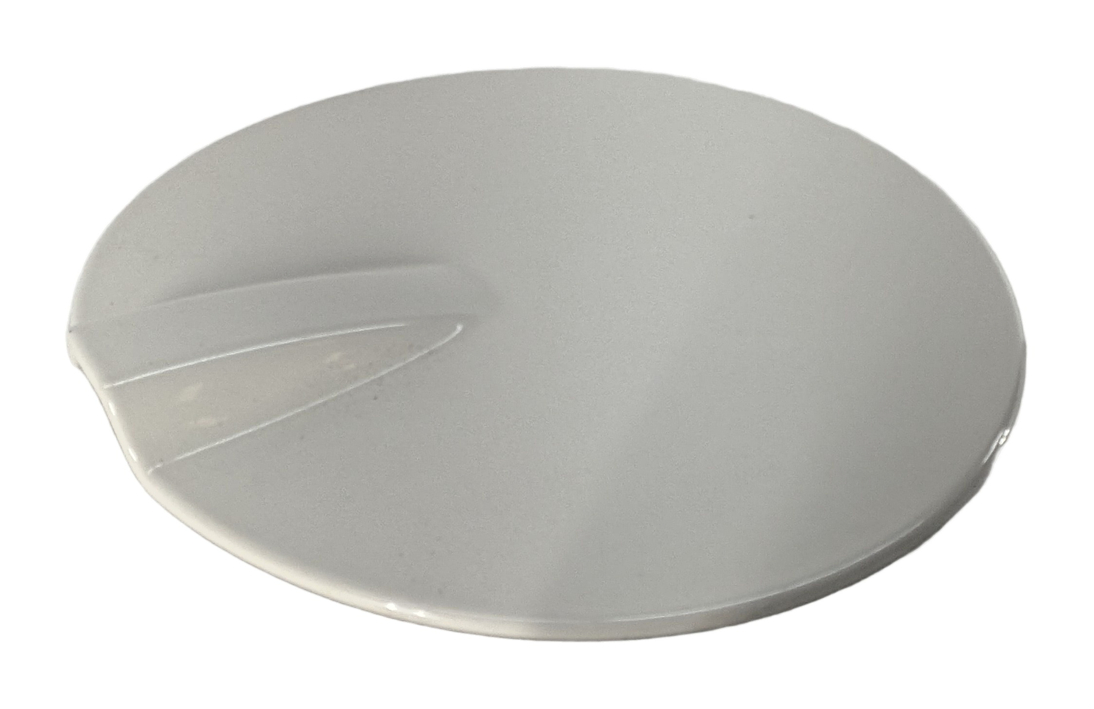 2008-2015 LAND ROVER LR2 (L359) FUEL GAS TANK FILLER DOOR LID COVER FLAP (White) — exact item pictured