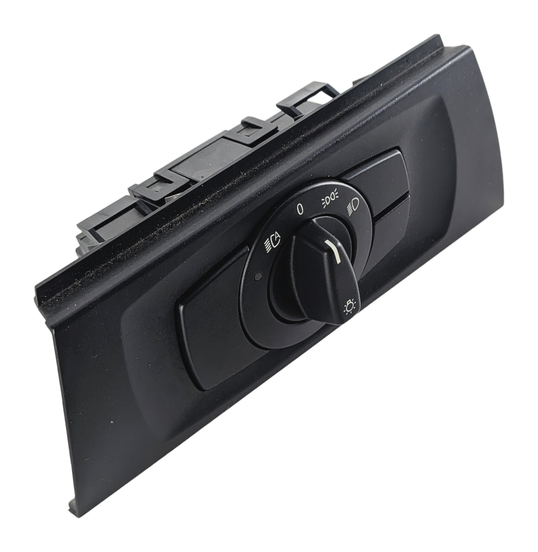 2008 BMW M3 (E90) DASH HEADLIGHT HEAD LAMP CONTROL SWITCH w/ AUTO LIGHTS w/o FOG — exact item pictured