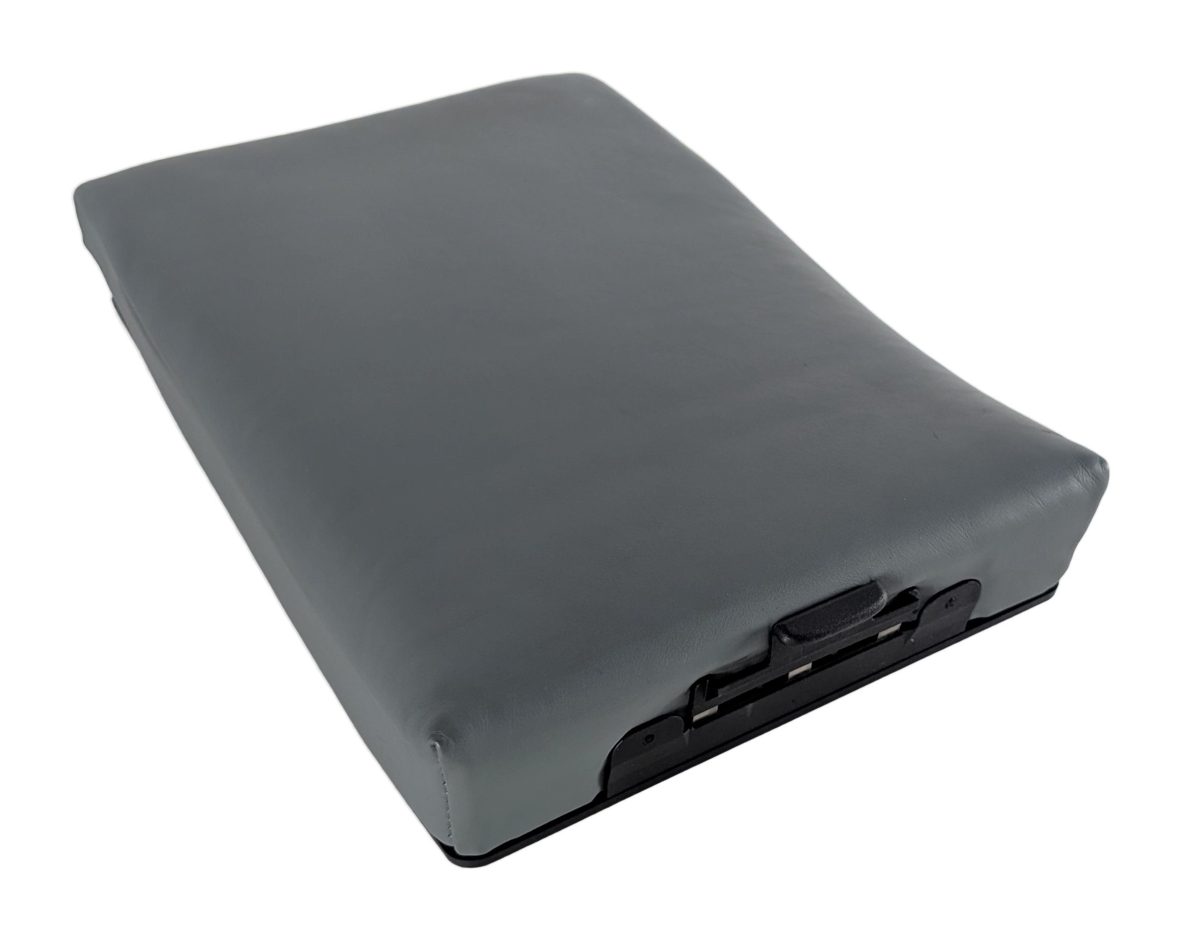 2008 BMW M3 (E90) CONVERTIBLE REAR CENTER CONSOLE ARMREST LID LEATHER (Grey) — exact item pictured