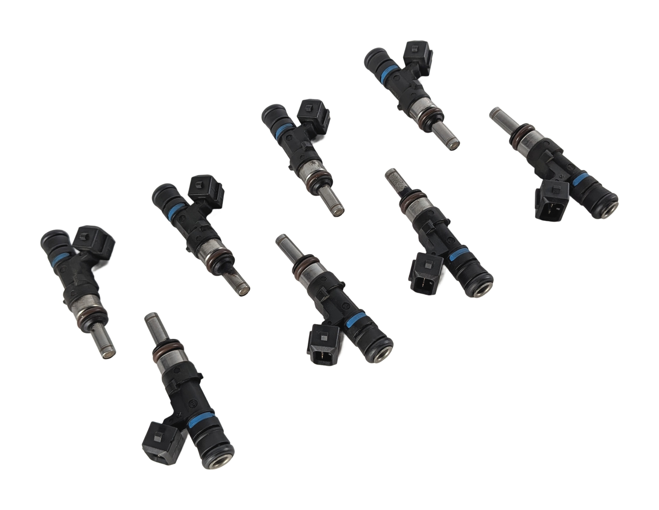 2008-2013 BMW M3 (E90 E92 E93) 4.0L S65 V8 ENGINE FUEL INJECTOR INJECTORS SET/8 — exact item pictured